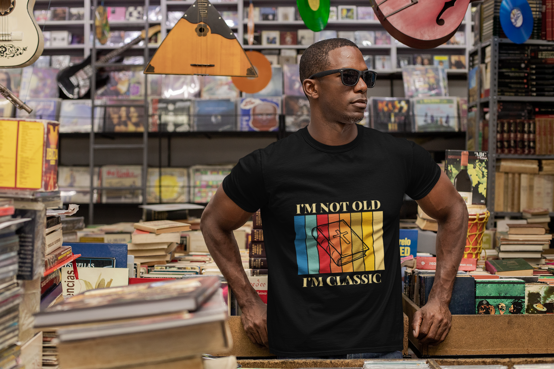 I'm Not Old, I'm Classic (Unisex Cotton Crew Tee) I'm Not Old, I'm Classic (Unisex Cotton Crew Tee)