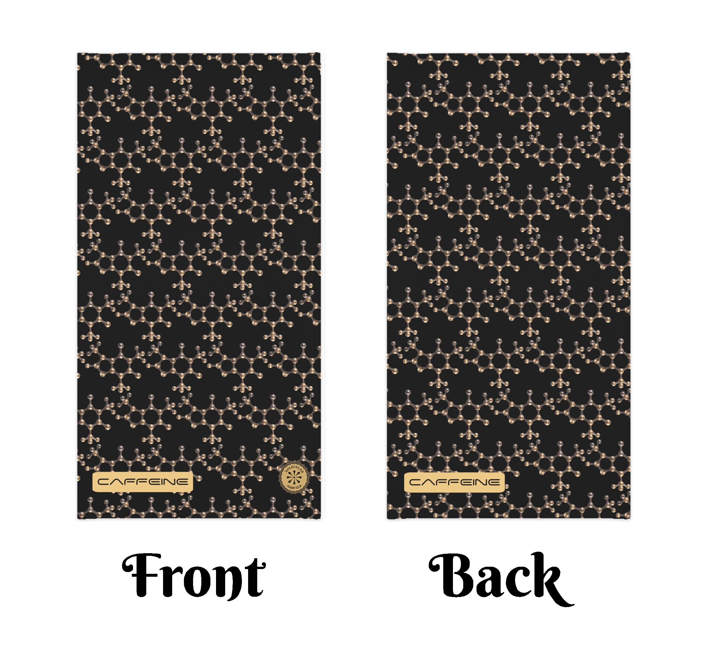 UPF 50+ Caffeine Molecule Lightweight Neck Gaiter- Chemistry Gift- Chemist style- science design - science vibes - Science- coffee lover product thumbnail image UPF 50+ Caffeine Molecule Lightweight Neck Gaiter- Chemistry Gift- Chemist style- science design - science vibes - Science- coffee lover product thumbnail image