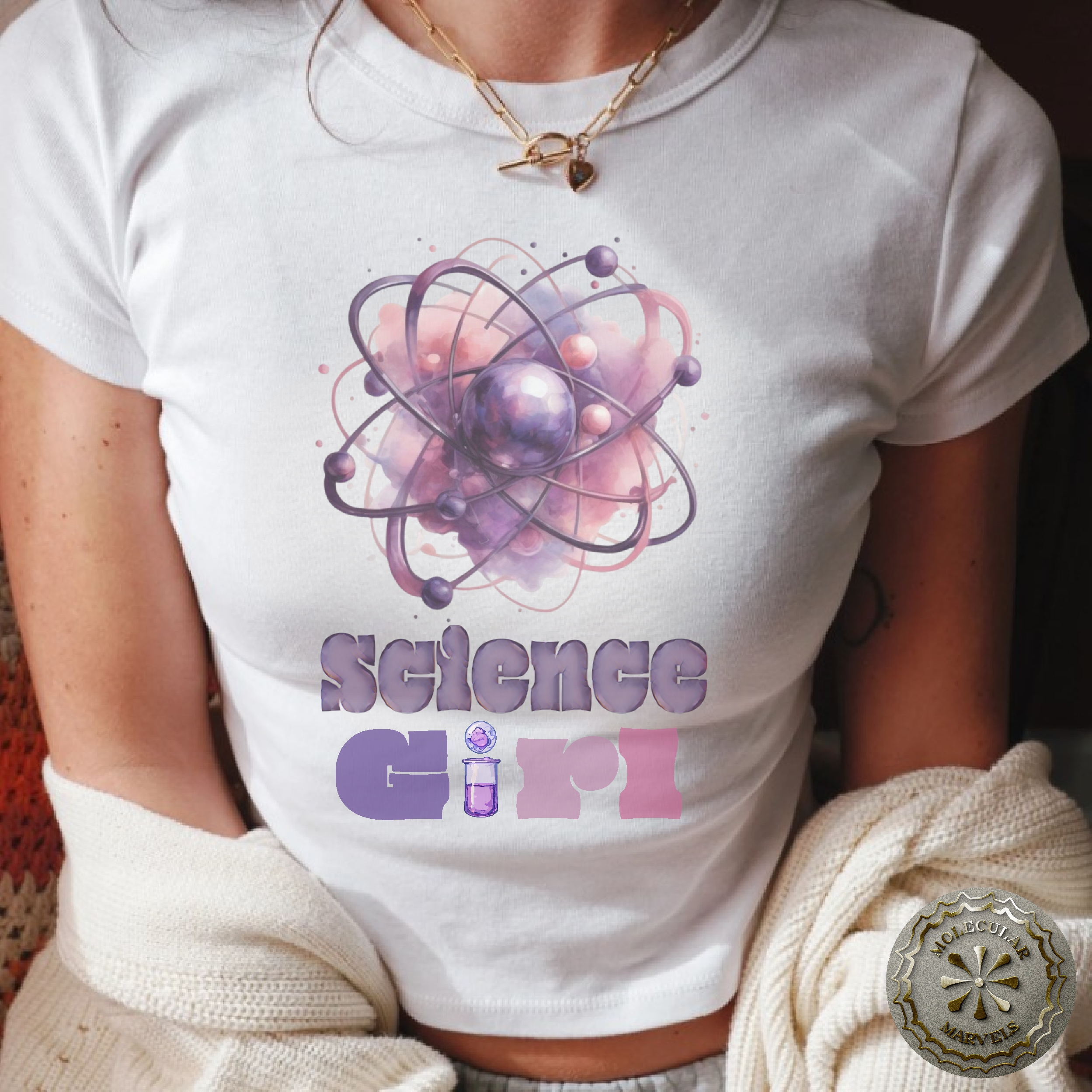 Y2k baby Tee Science girl vintage Crop top T Shirts, Women's Fitted Tee, Y2K Shirt, Trendy Top, 90s Style Tee, funny shirt Y2k baby Tee Science girl vintage Crop top T Shirts, Women's Fitted Tee, Y2K Shirt, Trendy Top, 90s Style Tee, funny shirt