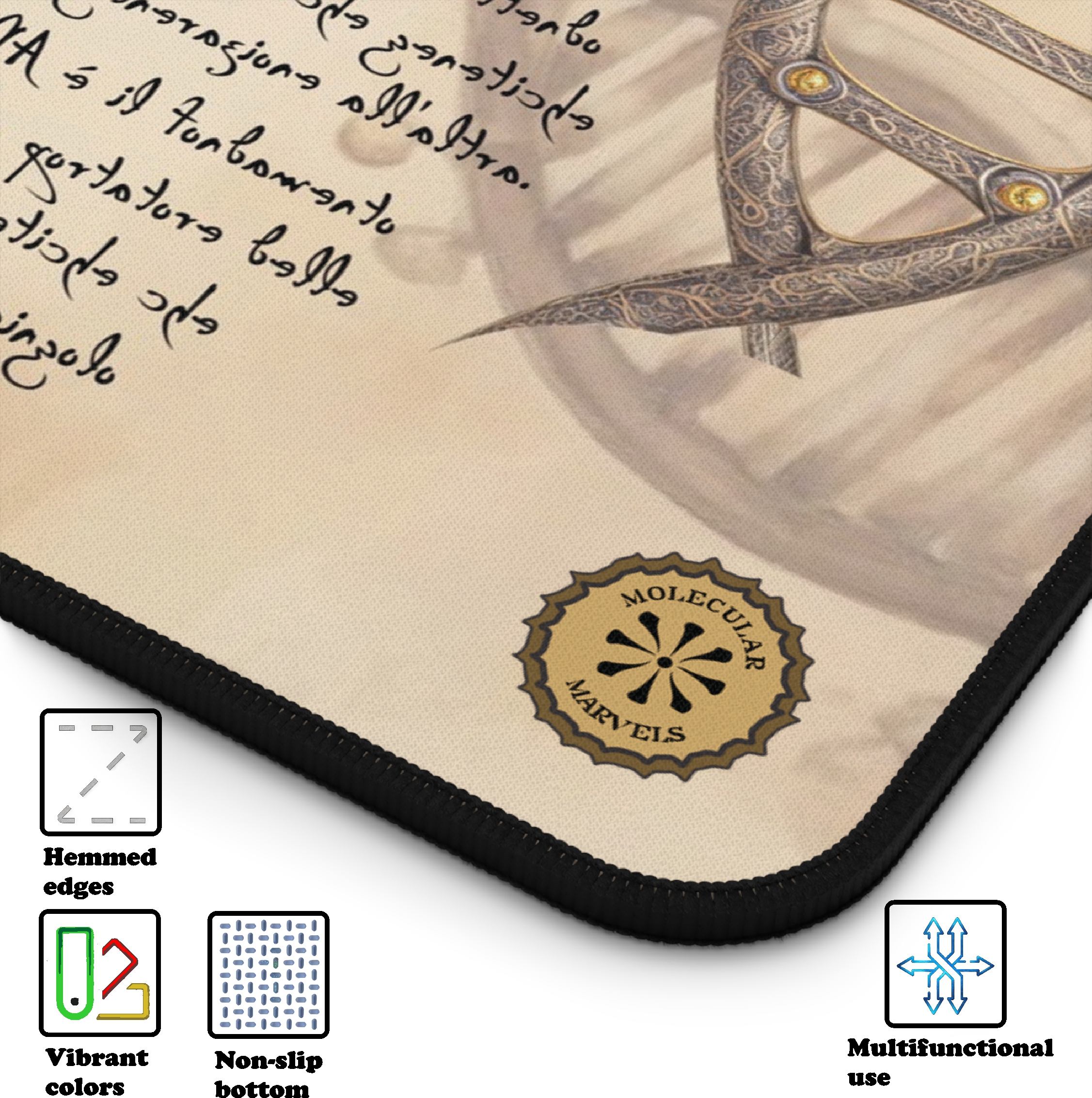 DNA Desk Mat, Science Lover Gift - molecular biology mat- biotechnology - researcher style- Science gift -science desk mat -science style product thumbnail image DNA Desk Mat, Science Lover Gift - molecular biology mat- biotechnology - researcher style- Science gift -science desk mat -science style product thumbnail image