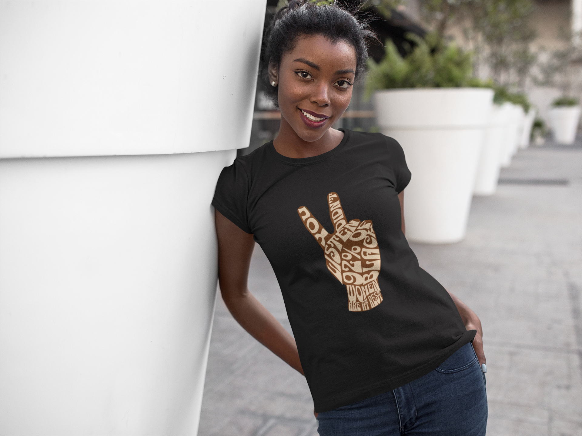 Black History Month Shirt, Melanin Shirts, 92% Black Women T-Shirt, Black Culture T-shirts, Black Pride Shirts, T-Shirts for Black Women product thumbnail image
