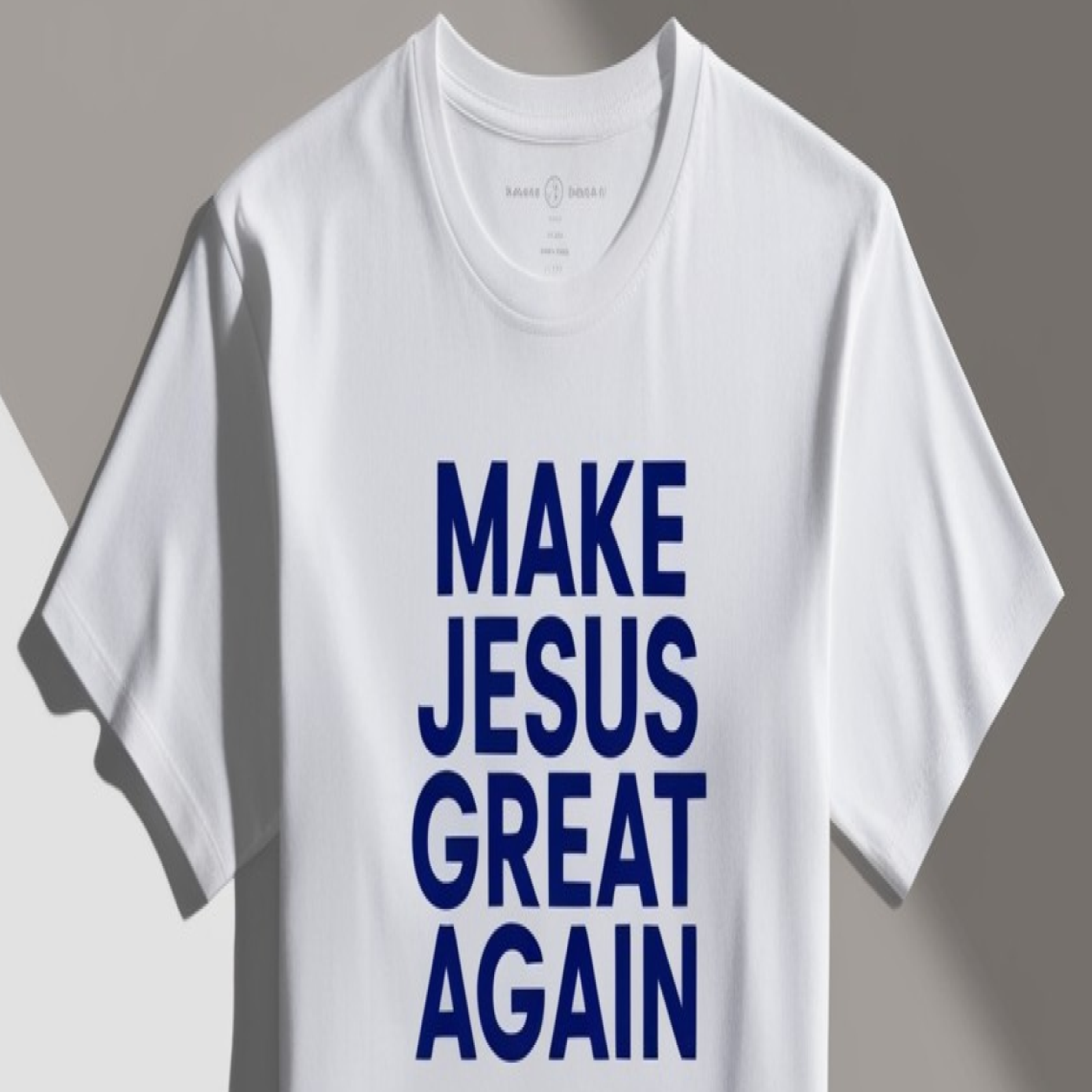 Make Jesus Great Again T-Shirt – Faith-Inspired Unisex Tee for Everyday Comfort product thumbnail image