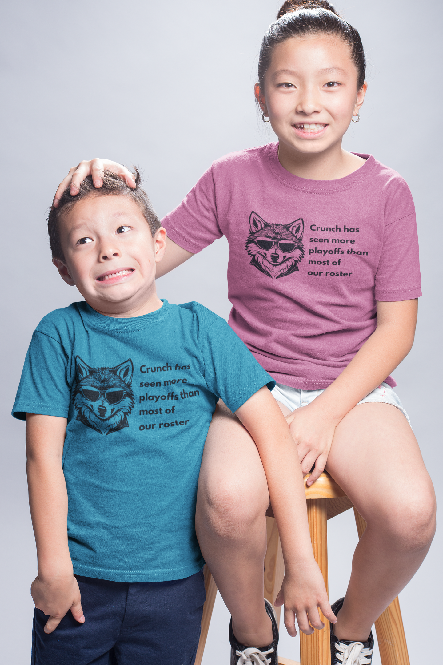 Crunch has seen more playoffs than most of our roster - Kids Heavy Cotton™ Tee product thumbnail image Crunch has seen more playoffs than most of our roster - Kids Heavy Cotton™ Tee product thumbnail image