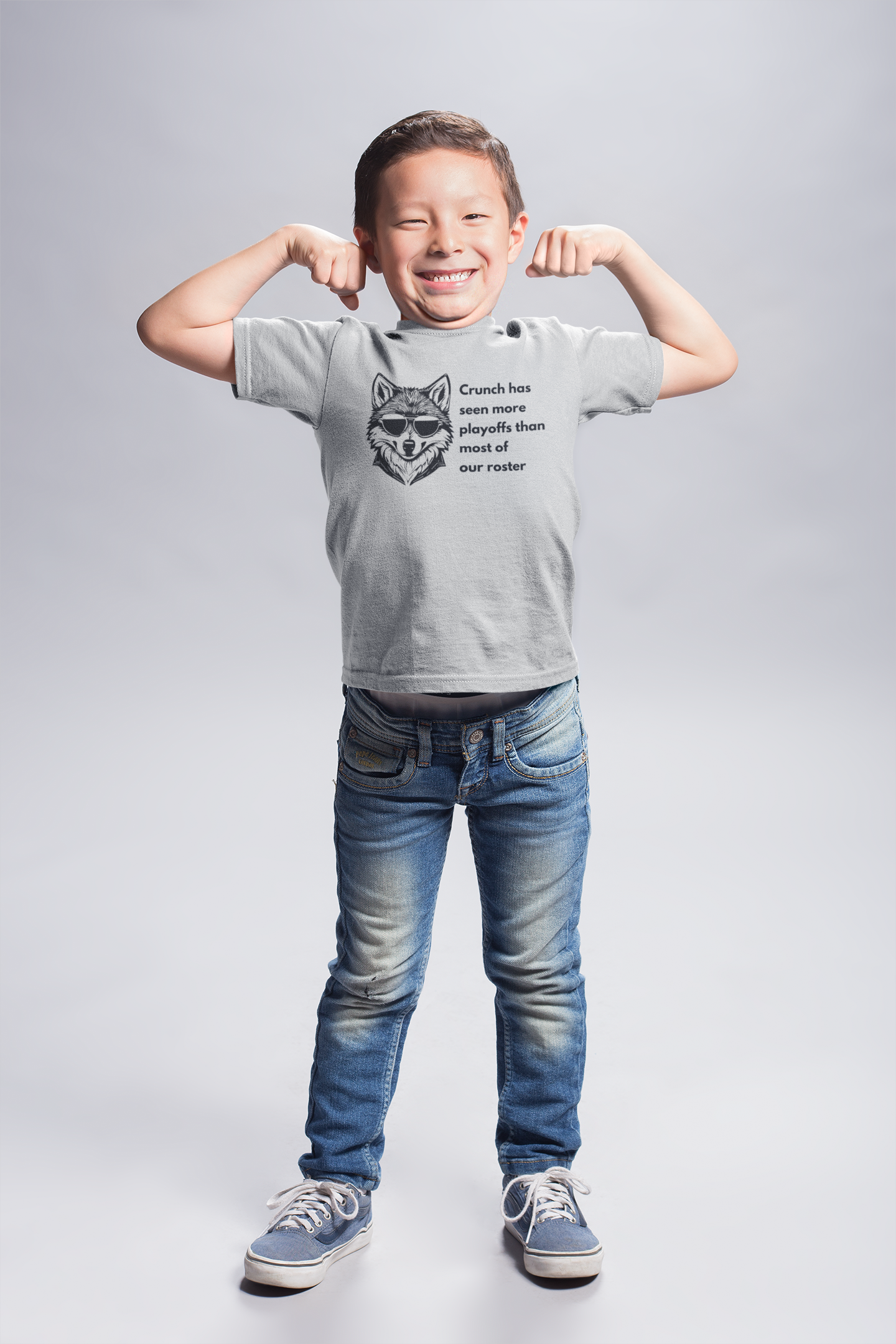 Crunch has seen more playoffs than most of our roster - Kids Heavy Cotton™ Tee product thumbnail image Crunch has seen more playoffs than most of our roster - Kids Heavy Cotton™ Tee product thumbnail image