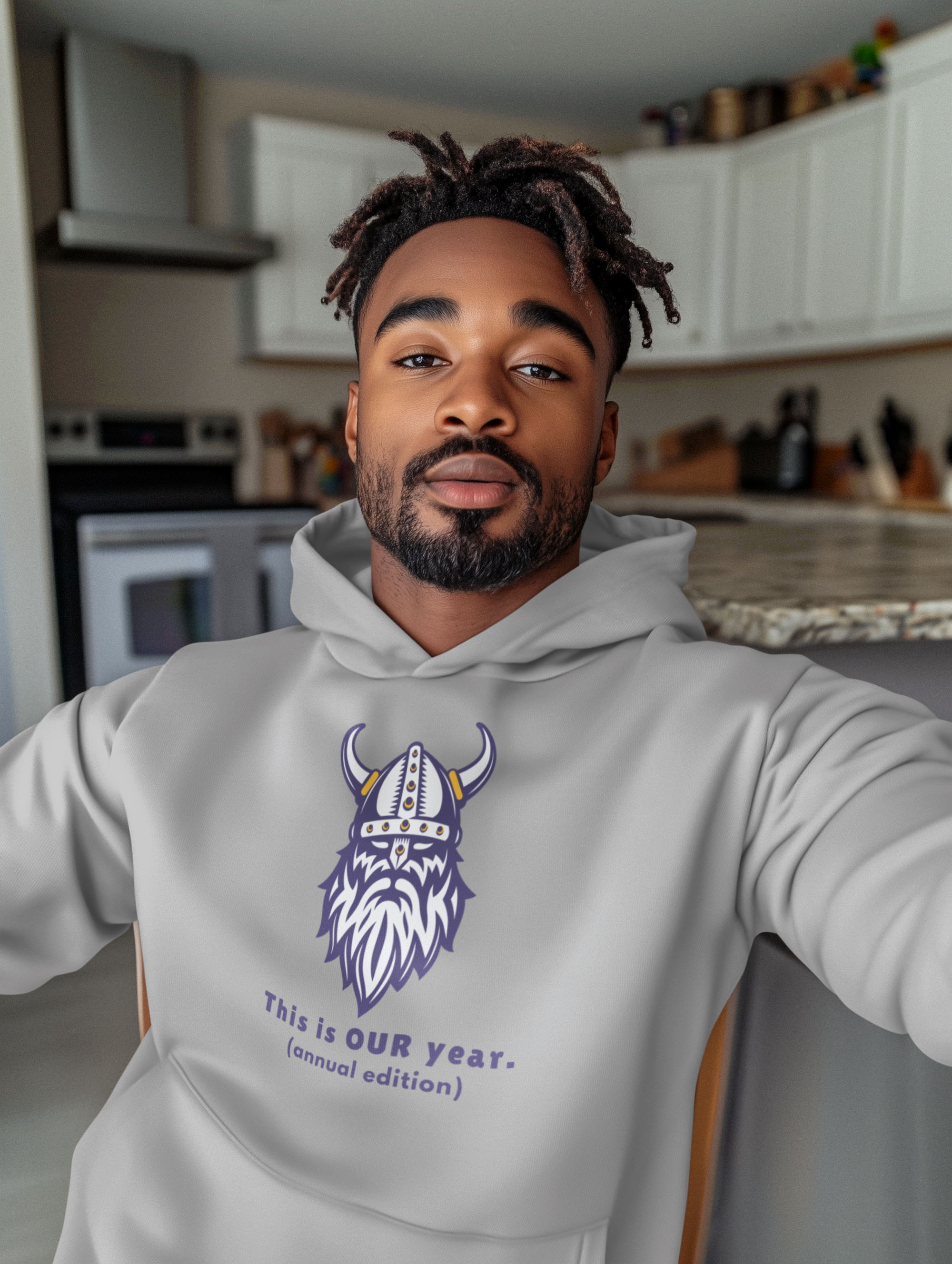 Hooded Sweatshirt, This is OUR year (annual edition), Unisex Pullover, Graphic Sweater, Cozy Top, Winter Apparel product thumbnail image Hooded Sweatshirt, This is OUR year (annual edition), Unisex Pullover, Graphic Sweater, Cozy Top, Winter Apparel product thumbnail image