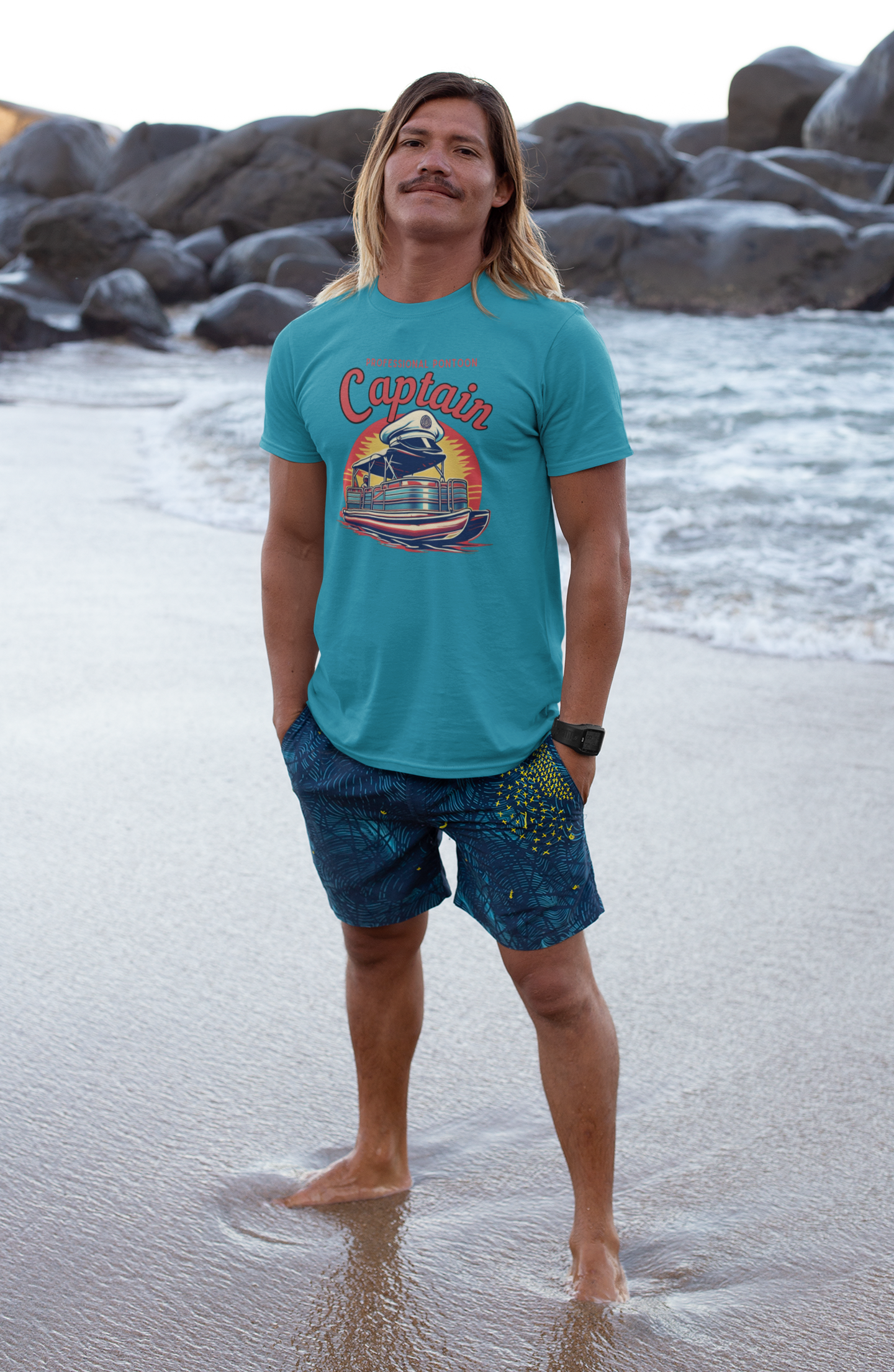 Professional Pontoon Captain Moisture Wicking Tee, Boat Captain T-Shirt, Nautical Shirt, Lake Lover Gift, Boating Apparel product thumbnail image Professional Pontoon Captain Moisture Wicking Tee, Boat Captain T-Shirt, Nautical Shirt, Lake Lover Gift, Boating Apparel product thumbnail image