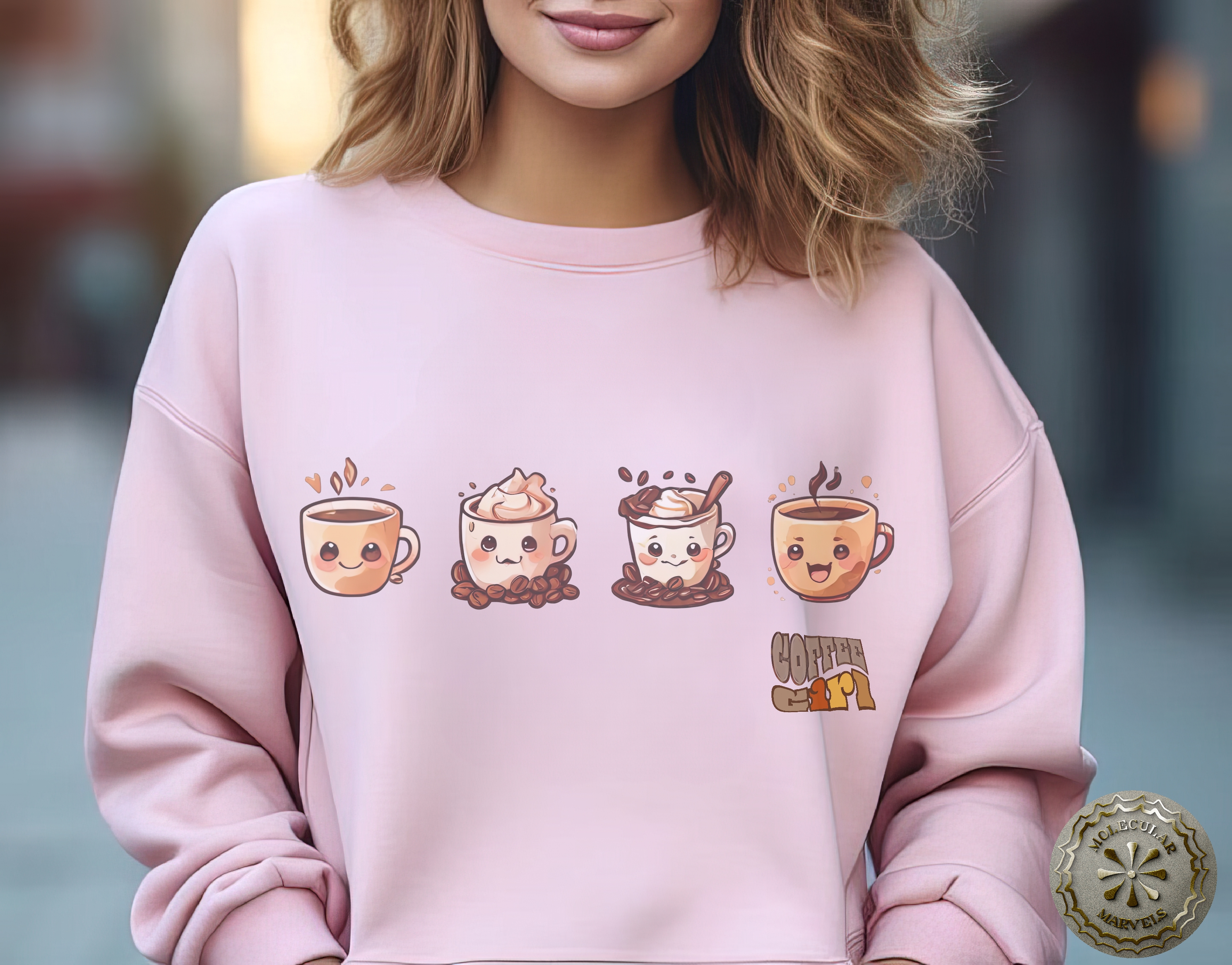 Coffee girl Heavy Blend™ Crewneck Sweatshirt A, caffeine, Birthday gift for her, girlfriend present, coffee lover, mocha, espresso, latte Coffee girl Heavy Blend™ Crewneck Sweatshirt A, caffeine, Birthday gift for her, girlfriend present, coffee lover, mocha, espresso, latte