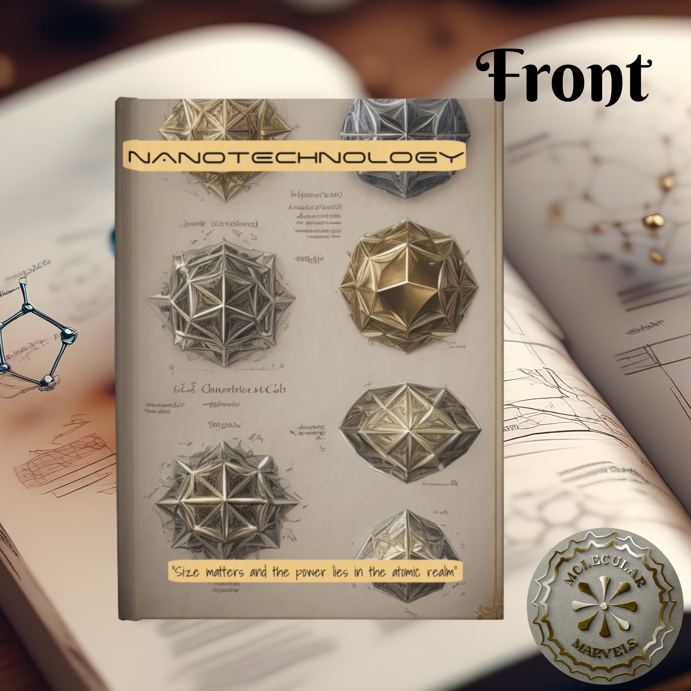 Nanotechnology Journal - Ruled Line- Nanoscience gifts- nanoparticles journal- gold nanoparticles -scientific gift- science day product thumbnail image Nanotechnology Journal - Ruled Line- Nanoscience gifts- nanoparticles journal- gold nanoparticles -scientific gift- science day product thumbnail image