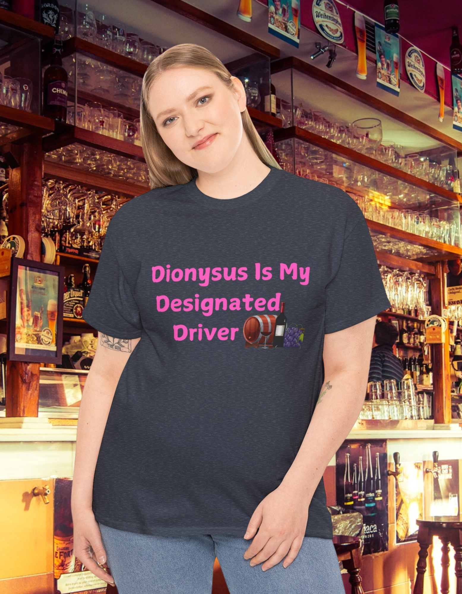 Dionysus Is My Designated Driver T-Shirt – Funny Greek Mythology Shirt – Wine Lover Gift, History Buff Tee, Party Shirt product thumbnail image Dionysus Is My Designated Driver T-Shirt – Funny Greek Mythology Shirt – Wine Lover Gift, History Buff Tee, Party Shirt product thumbnail image