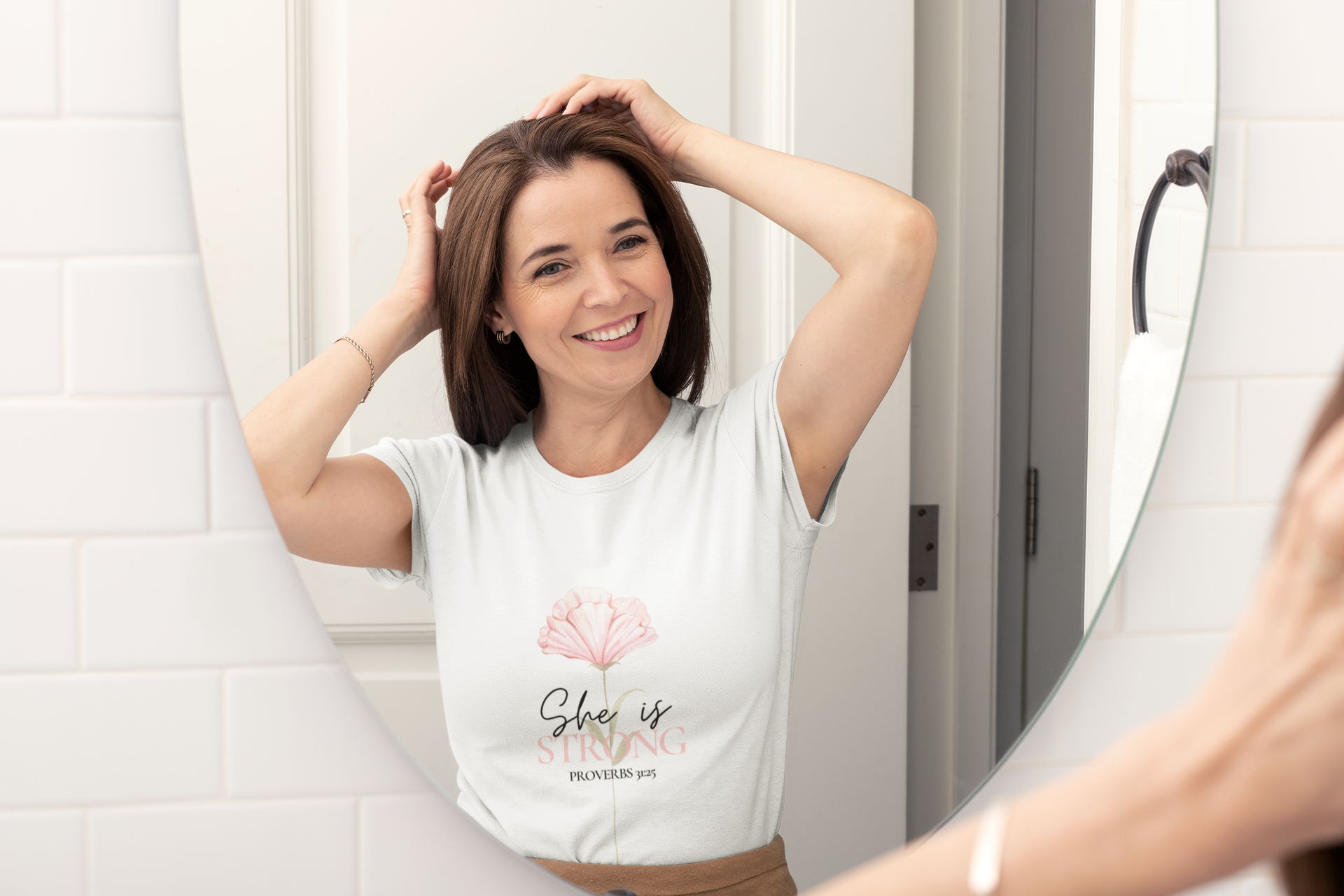 She is Strong Women's Tee product thumbnail image She is Strong Women's Tee product thumbnail image