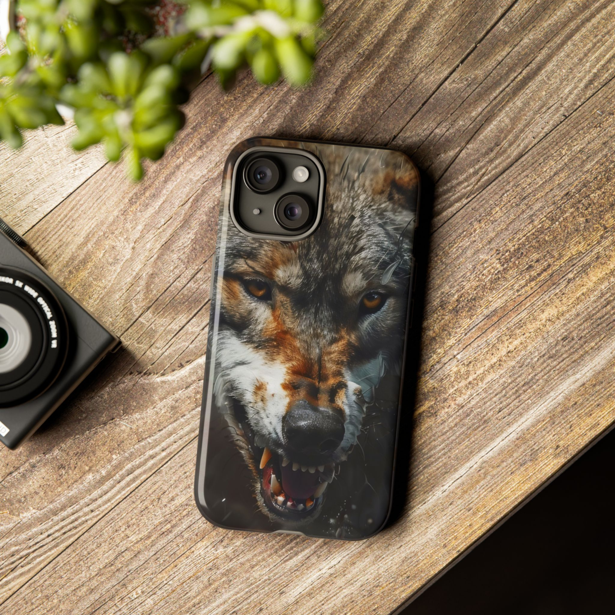 Fenrir Ferocious Viking Wolf Phone Case product thumbnail image Fenrir Ferocious Viking Wolf Phone Case product thumbnail image