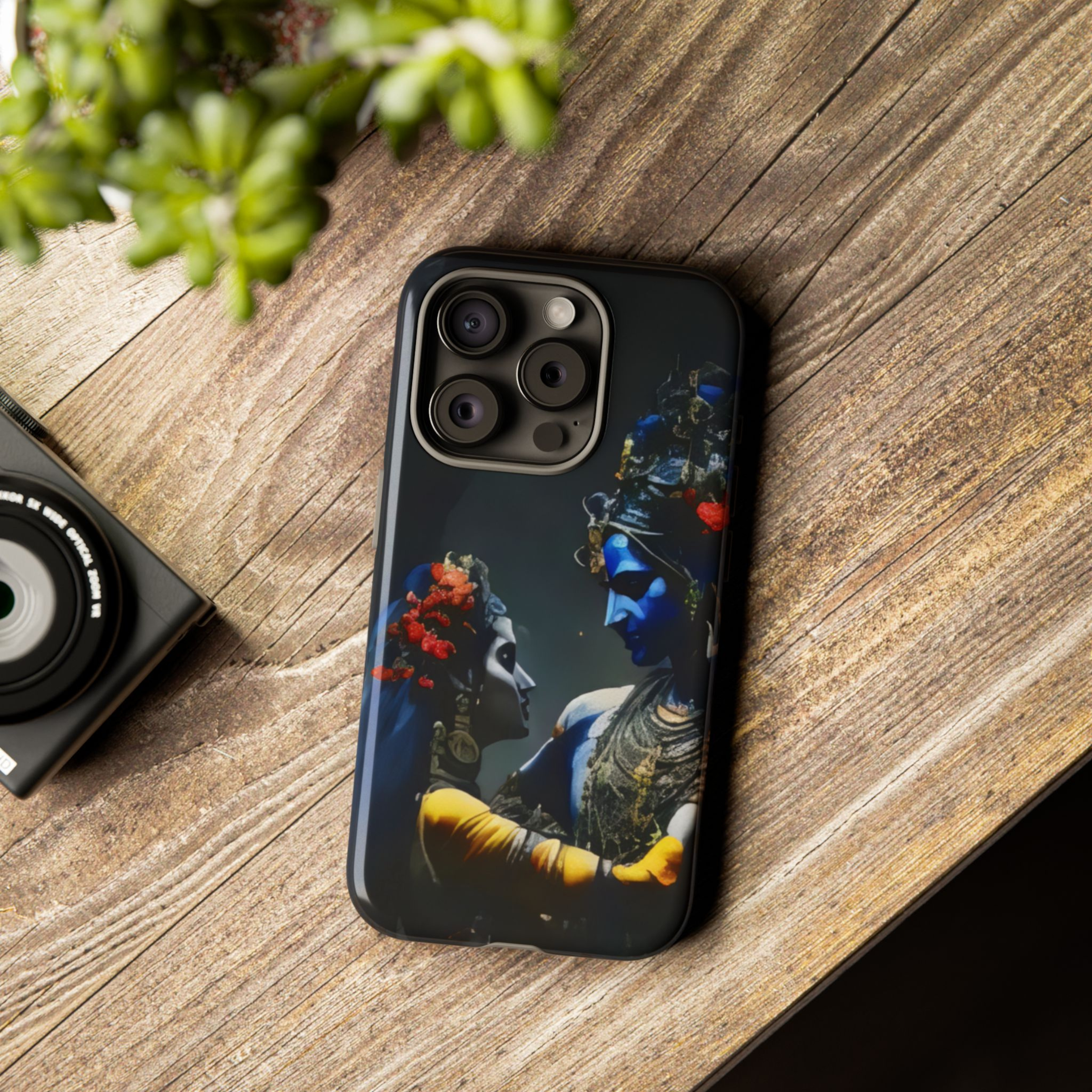 Hindu Mythycal God and Goddess Lovers Phone Case