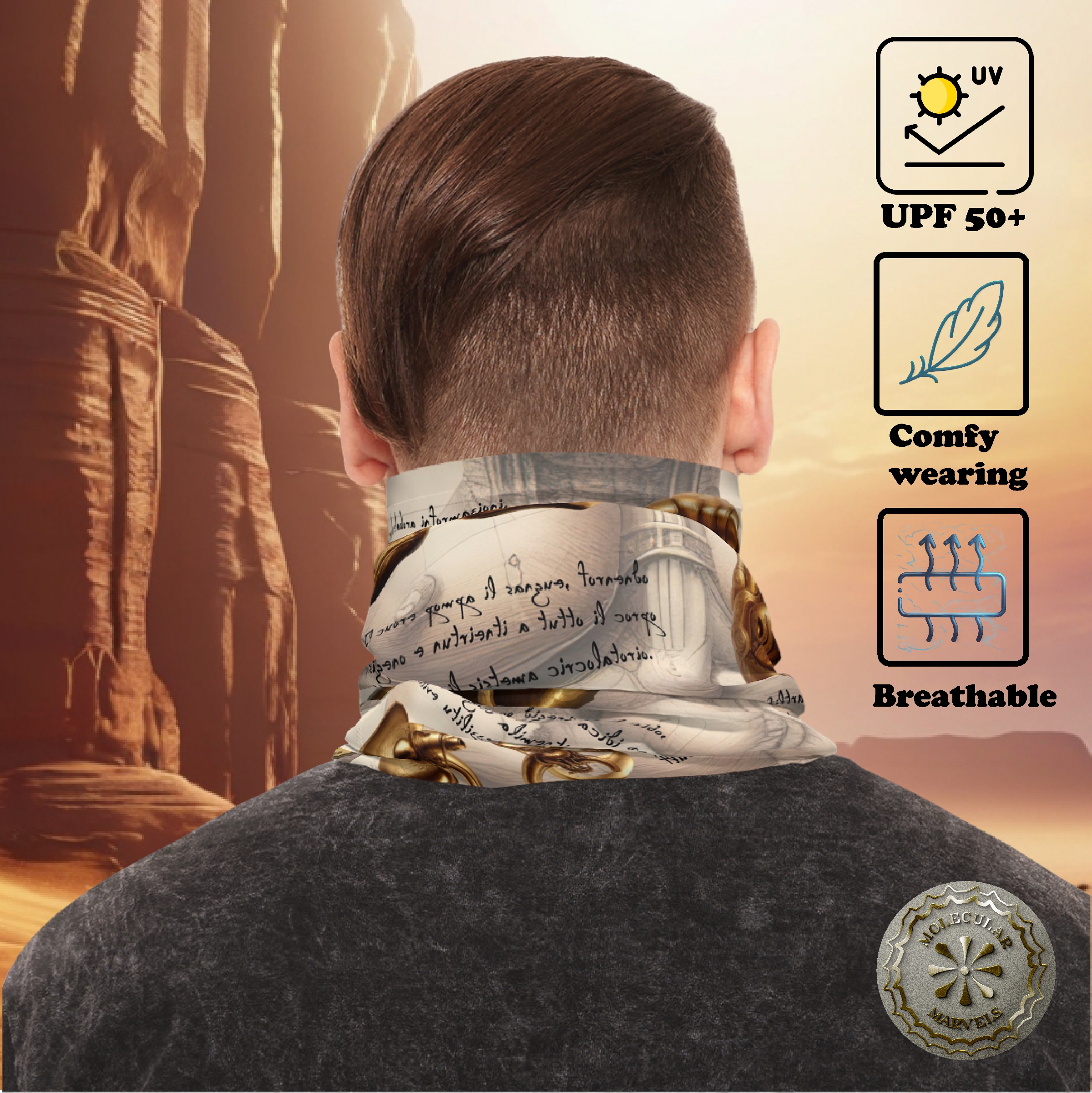 UPF 50+ DNA Medicine style Lightweight Neck Gaiter- Medical Gift- Medicine style- medical design - medical vibes- Physician product thumbnail image UPF 50+ DNA Medicine style Lightweight Neck Gaiter- Medical Gift- Medicine style- medical design - medical vibes- Physician product thumbnail image