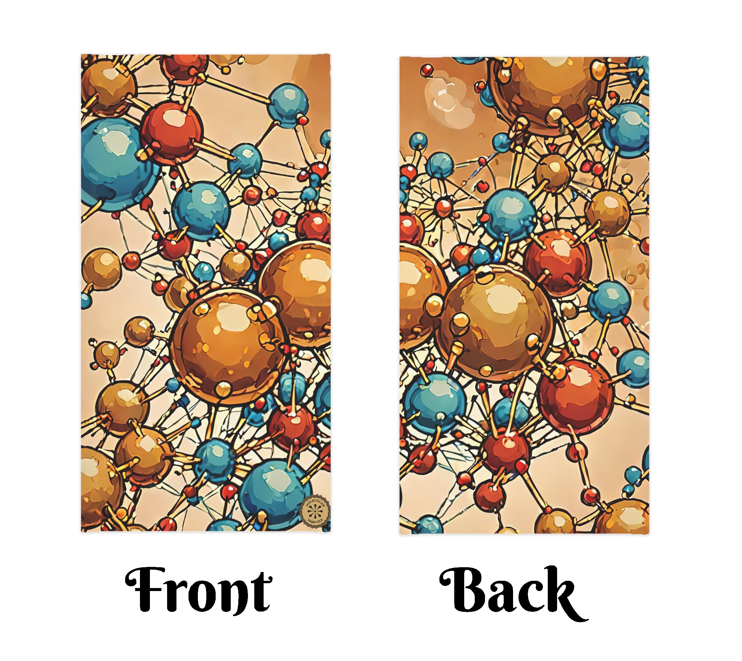 UPF 50+ Molecular color Lightweight Neck Gaiter- Biotechnology Gift- molecular biology style- science design - science vibes -atoms product thumbnail image UPF 50+ Molecular color Lightweight Neck Gaiter- Biotechnology Gift- molecular biology style- science design - science vibes -atoms product thumbnail image