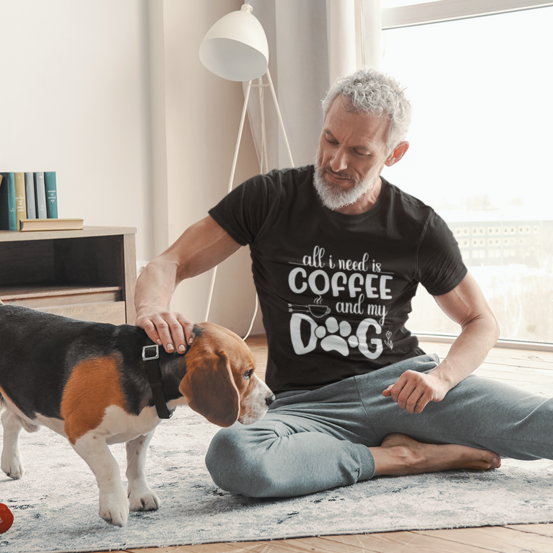 All I need is Coffee and my Dog Unisex Softstyle T-Shirt - Fun Pet Lover Tee All I need is Coffee and my Dog Unisex Softstyle T-Shirt - Fun Pet Lover Tee