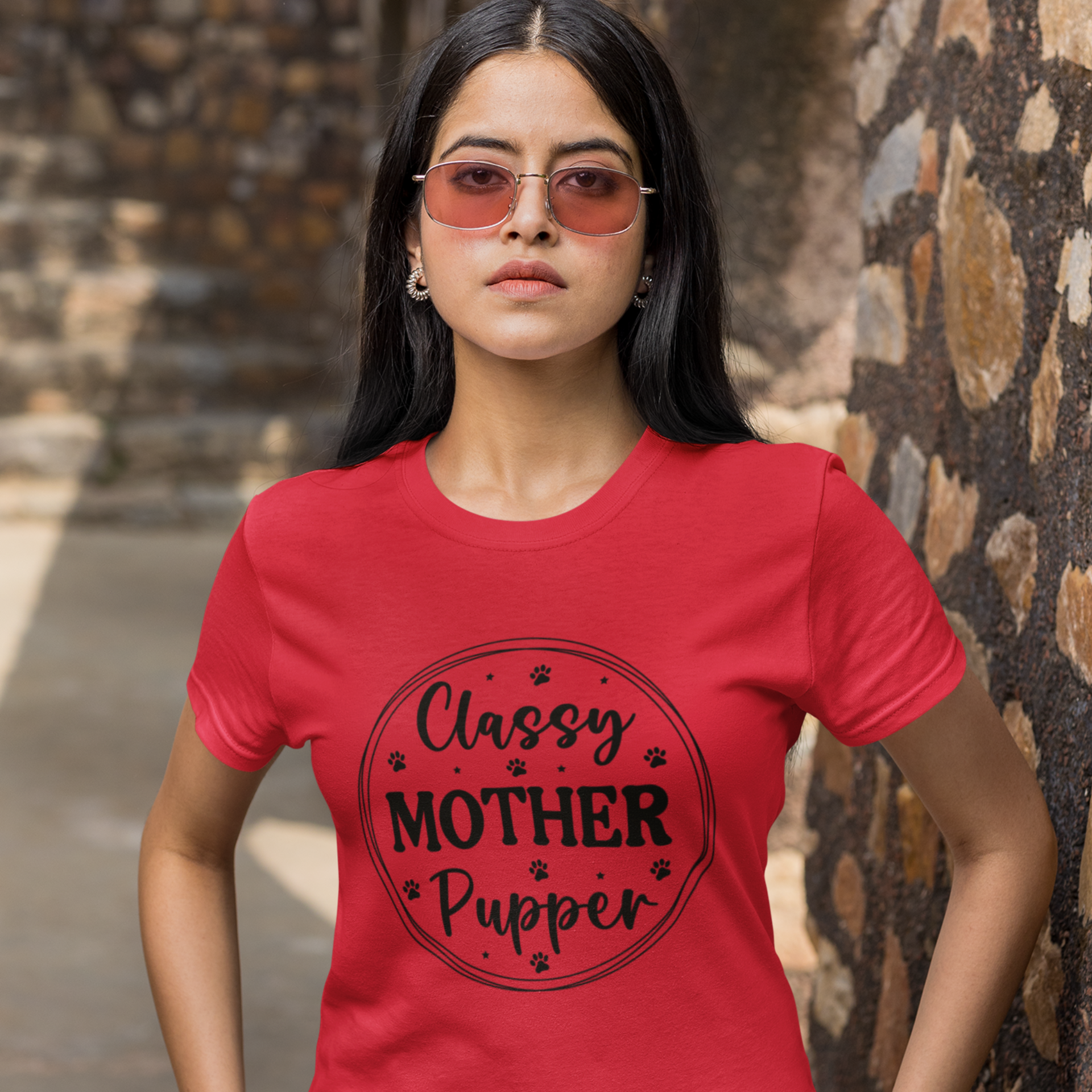 Classy Mother Pupper Softstyle T-Shirt for Dog Lovers Classy Mother Pupper Softstyle T-Shirt for Dog Lovers