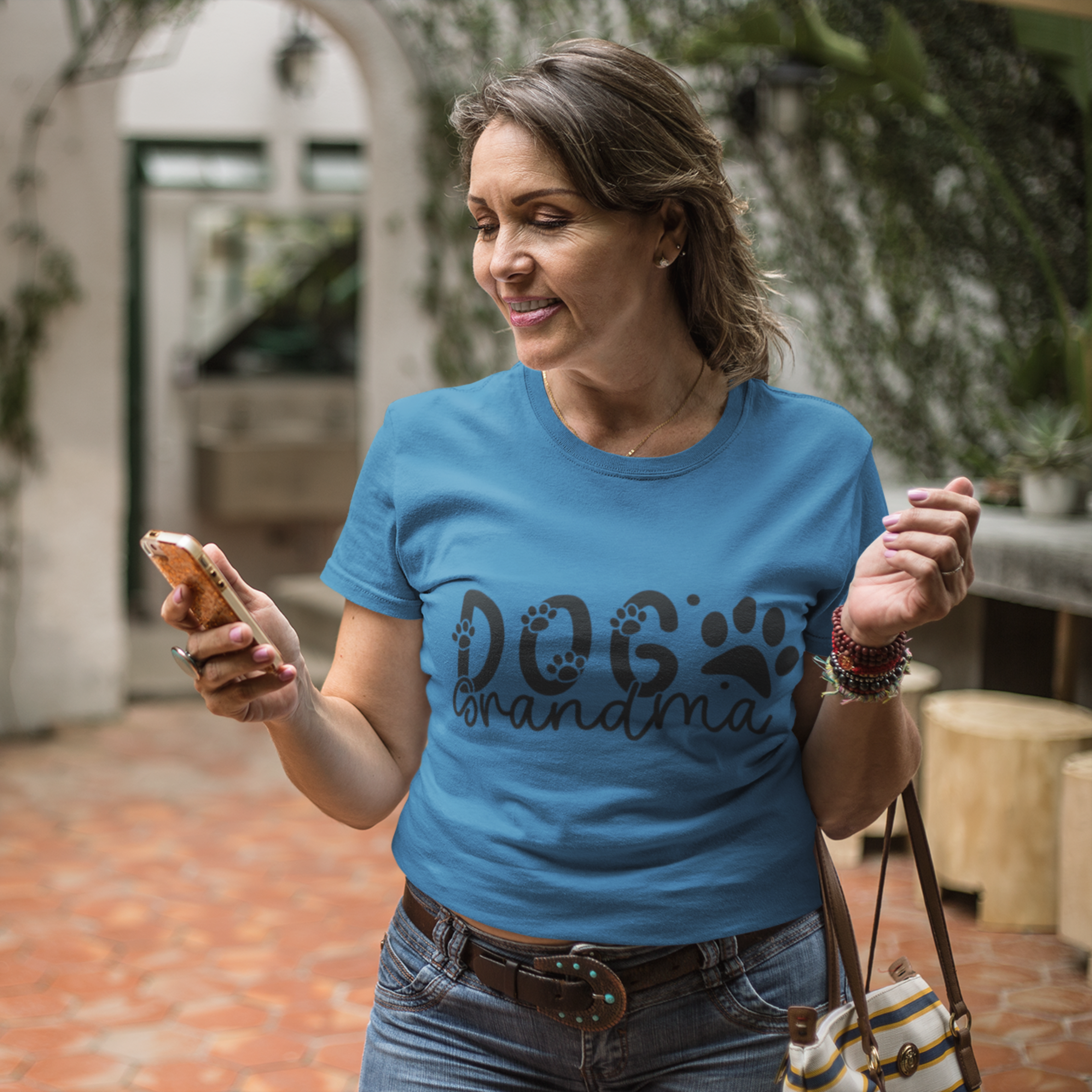 Dog Grandma - Dog Lover Softstyle T-Shirt for Women Dog Grandma - Dog Lover Softstyle T-Shirt for Women