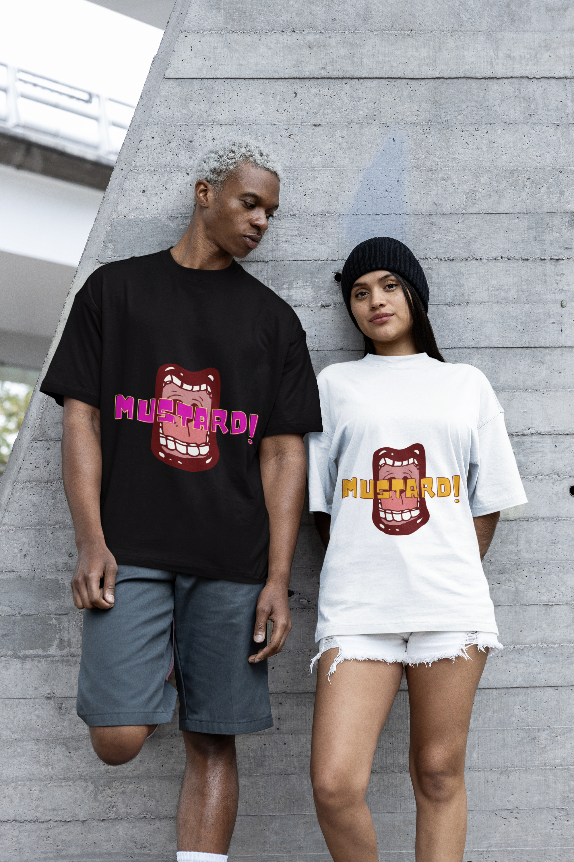Mustard Pop Culture T-shirt