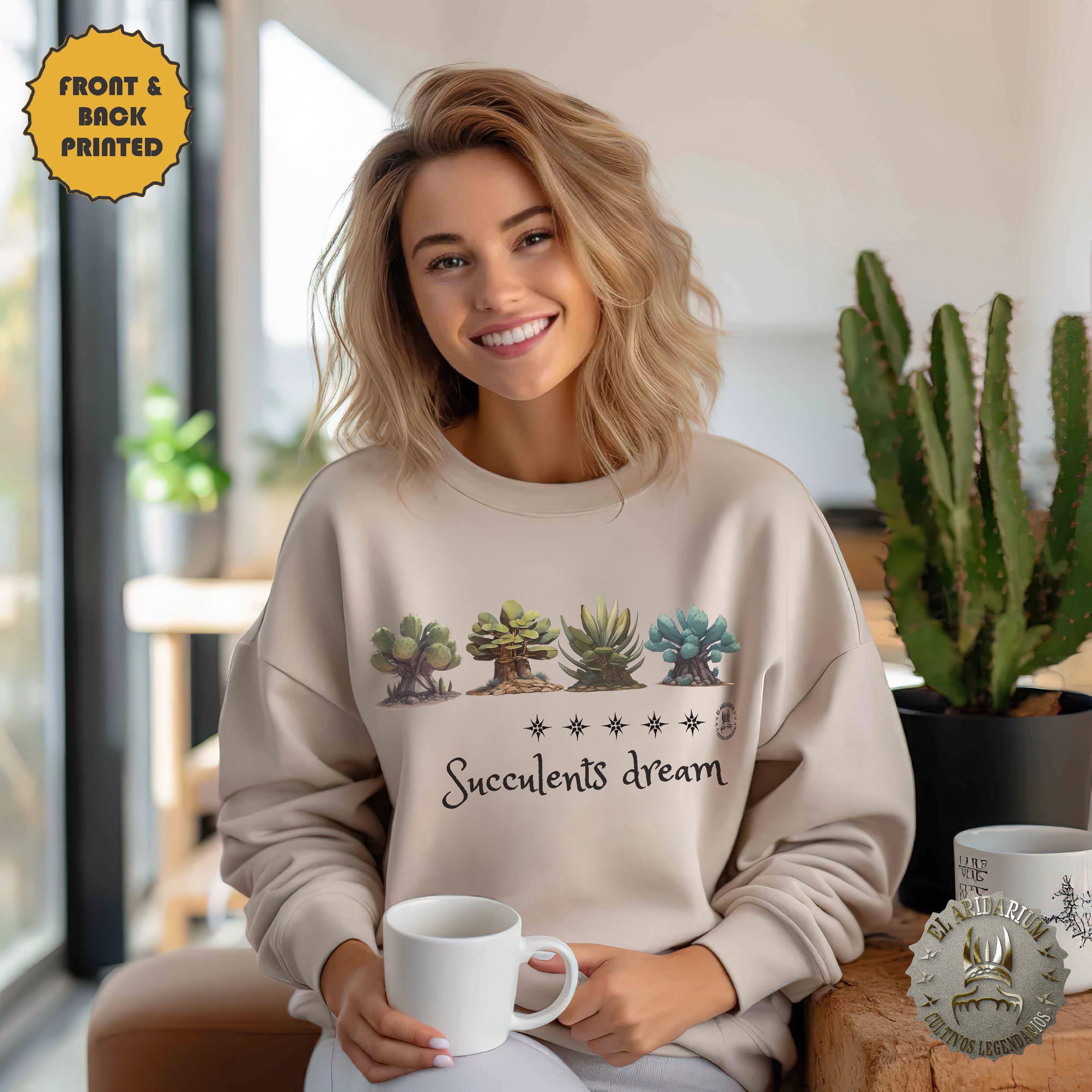 Succulents Dream Unisex Heavy Blend™ Crewneck Sweatshirt Arid Plants, Cactus Dreams, arid flora, desert style, Arid Elegance Succulents Dream Unisex Heavy Blend™ Crewneck Sweatshirt Arid Plants, Cactus Dreams, arid flora, desert style, Arid Elegance