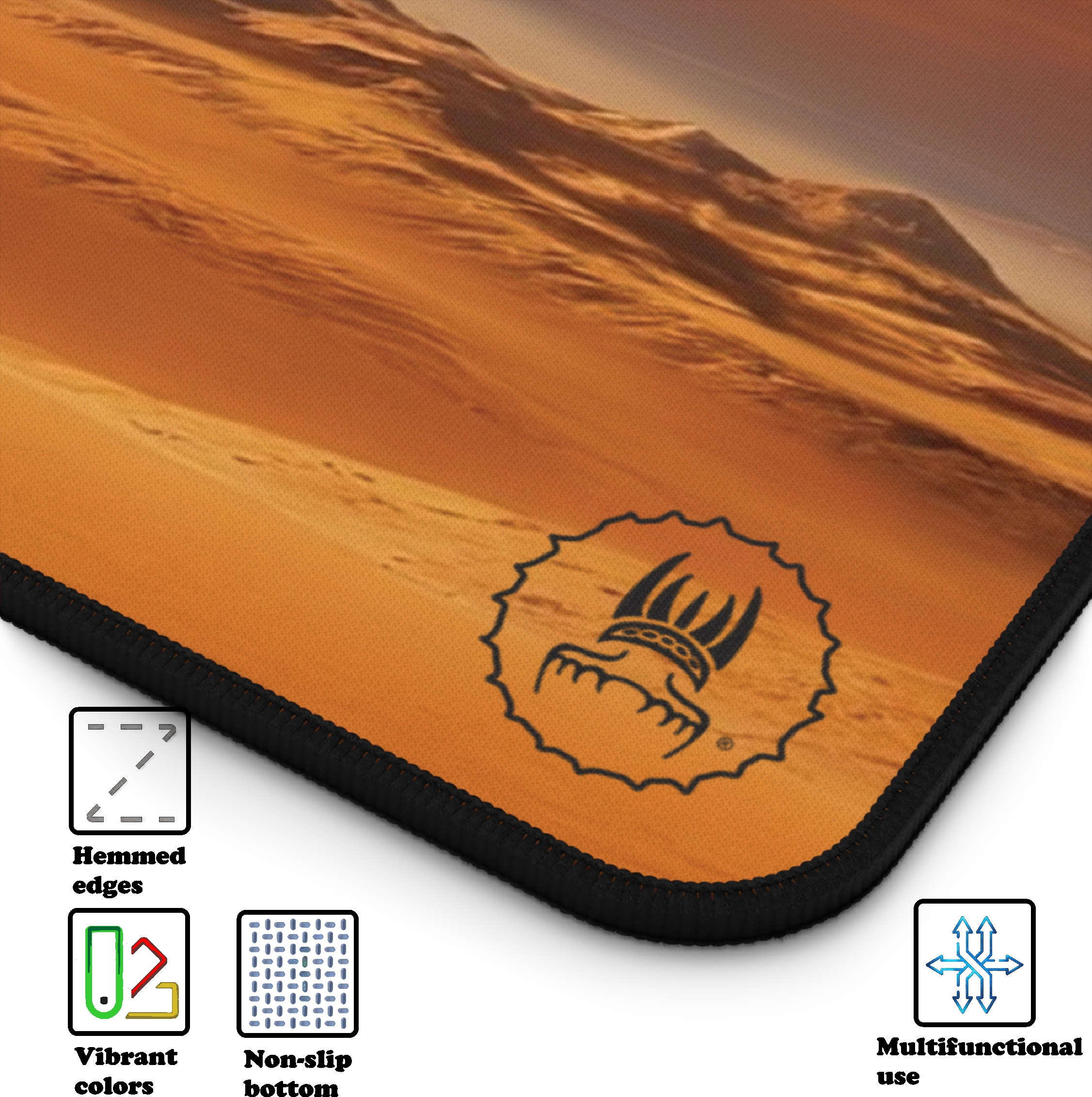 Desk Mat Otherworldly fantasy plants, Alien desertic landscape- desertic planet, cosmic desert, fantastical landscape, alien arid plants product thumbnail image Desk Mat Otherworldly fantasy plants, Alien desertic landscape- desertic planet, cosmic desert, fantastical landscape, alien arid plants product thumbnail image