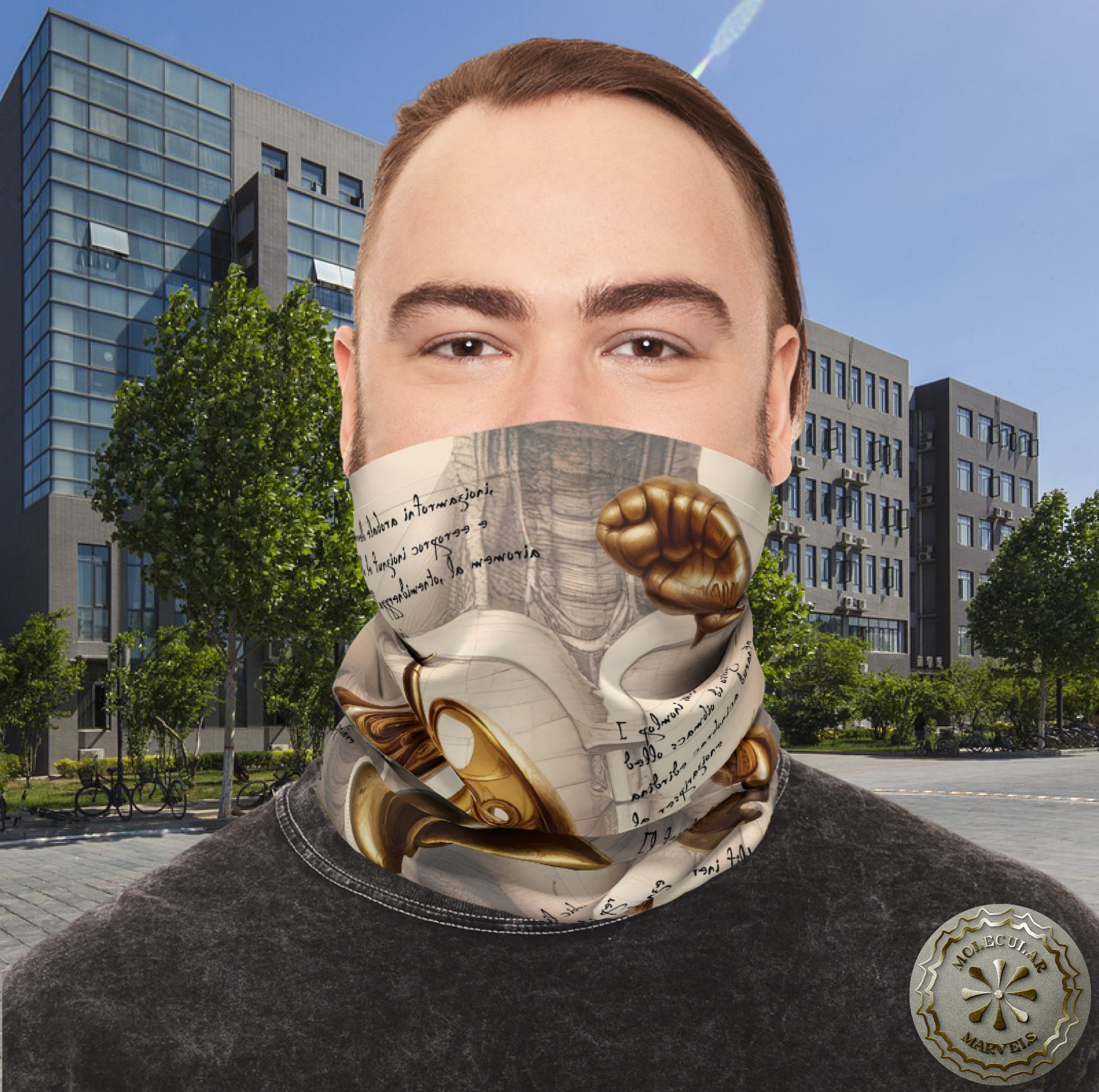 UPF 50+ DNA Medicine style Lightweight Neck Gaiter- Medical Gift- Medicine style- medical design - medical vibes- Physician product thumbnail image UPF 50+ DNA Medicine style Lightweight Neck Gaiter- Medical Gift- Medicine style- medical design - medical vibes- Physician product thumbnail image