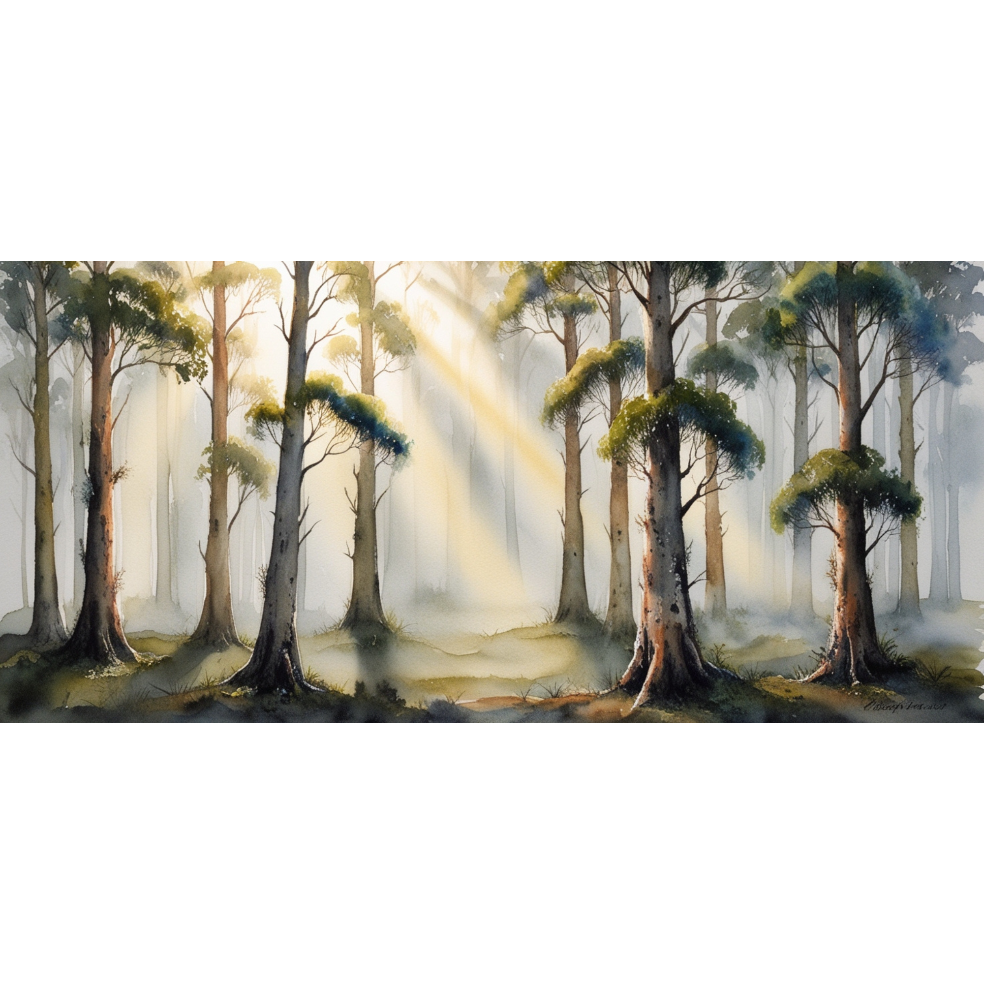 AU 11oz Mug - Australian Gum Tree Forest – Watercolor Ceramic Coffee/Tea Cup product thumbnail image AU 11oz Mug - Australian Gum Tree Forest – Watercolor Ceramic Coffee/Tea Cup product thumbnail image