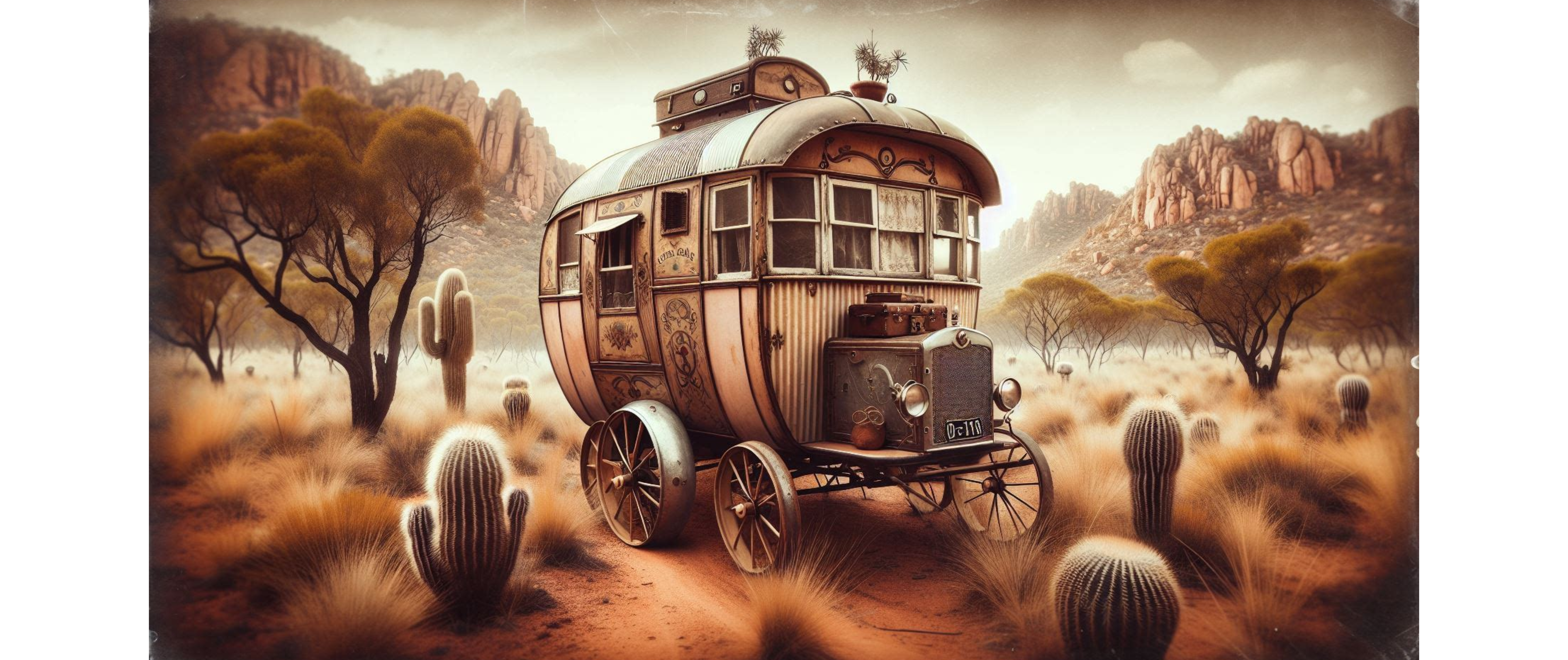 AU 11oz Mug - Ornate Vintage Caravan – Sepia-Toned Ceramic Coffee/Tea Cup product thumbnail image AU 11oz Mug - Ornate Vintage Caravan – Sepia-Toned Ceramic Coffee/Tea Cup product thumbnail image