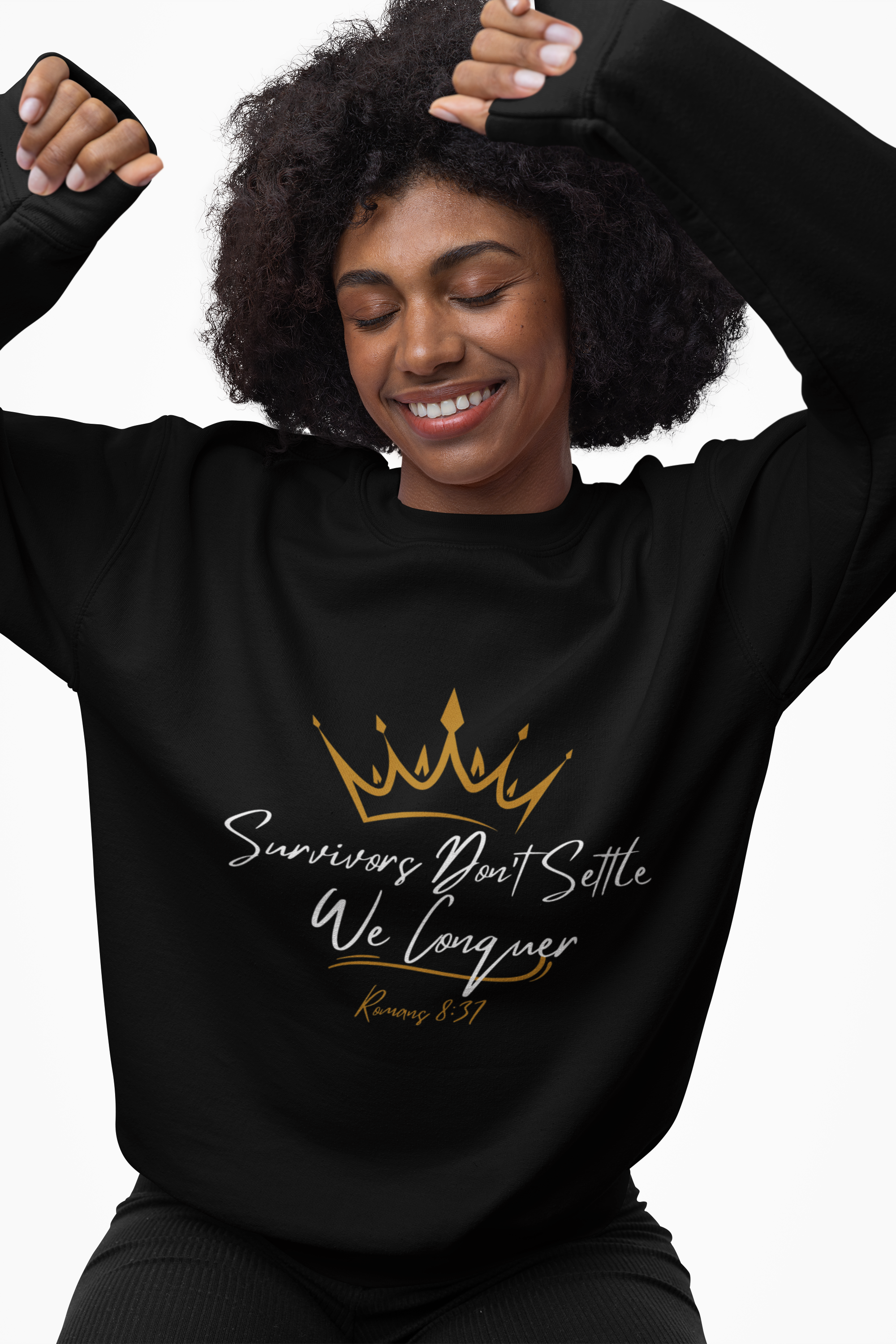 Survivors Conquer Unisex Sweatshirt