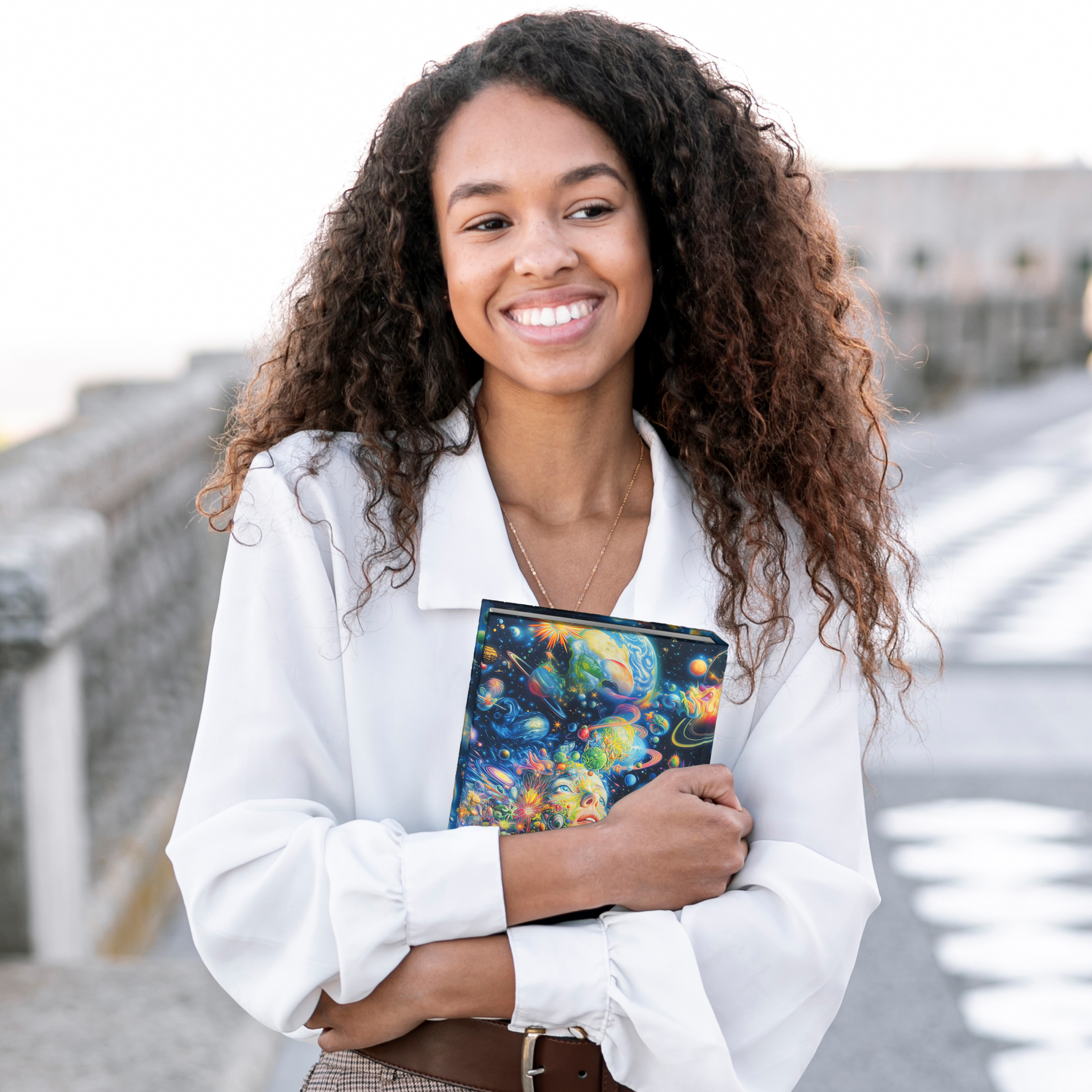 Psychedelic Art Hardcover Journal Notebook with Aesthetic Design Like Visual Poetry & Creativity product thumbnail image Psychedelic Art Hardcover Journal Notebook with Aesthetic Design Like Visual Poetry & Creativity product thumbnail image