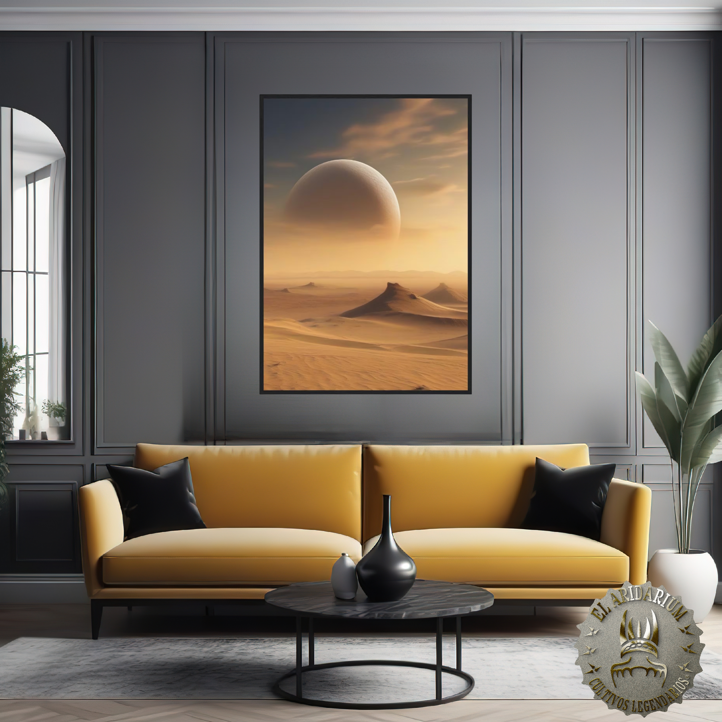 Dreamy Planet Landscape Framed Poster - Surreal Home Decor for Space Lovers product thumbnail image Dreamy Planet Landscape Framed Poster - Surreal Home Decor for Space Lovers product thumbnail image