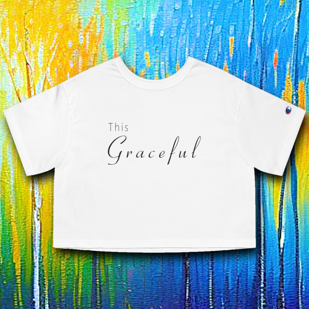 This Graceful - Champion Women's Heritage Cropped T-Shirt product thumbnail image This Graceful - Champion Women's Heritage Cropped T-Shirt product thumbnail image
