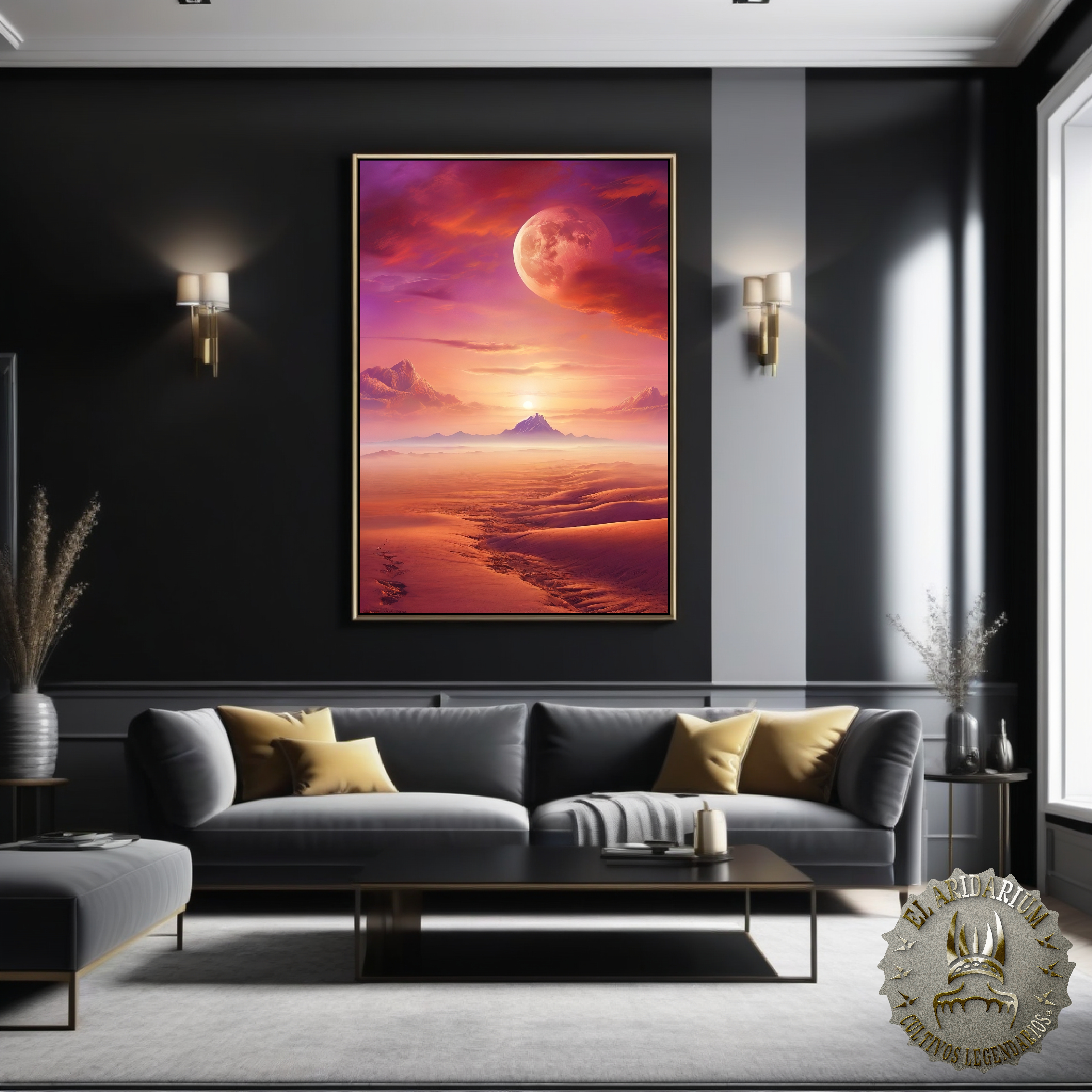 Dreamy Planet Landscape Framed Poster - Surreal Home Decor for Space Lovers product thumbnail image Dreamy Planet Landscape Framed Poster - Surreal Home Decor for Space Lovers product thumbnail image
