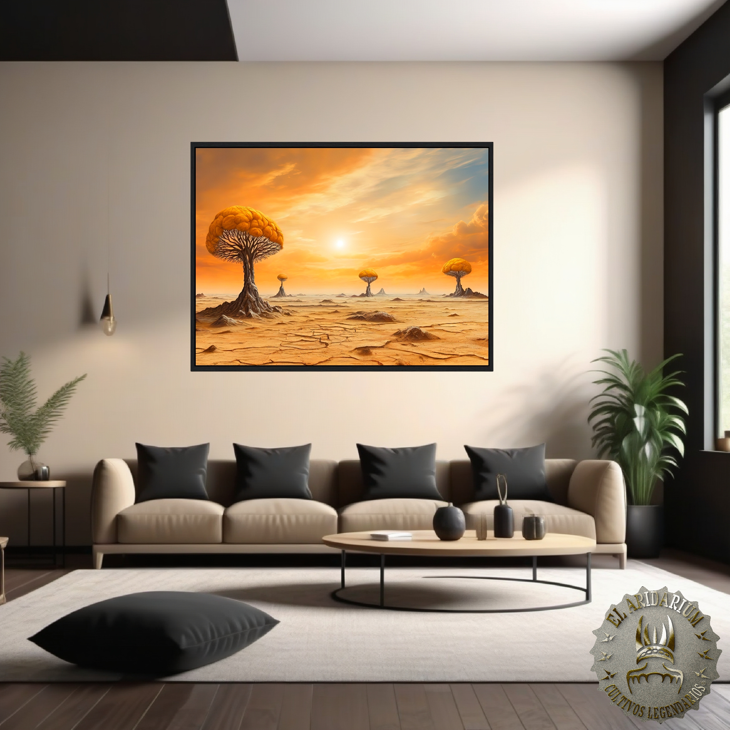Dreamy Planet Landscape Framed Poster - Surreal Home Decor for Space Lovers product thumbnail image Dreamy Planet Landscape Framed Poster - Surreal Home Decor for Space Lovers product thumbnail image