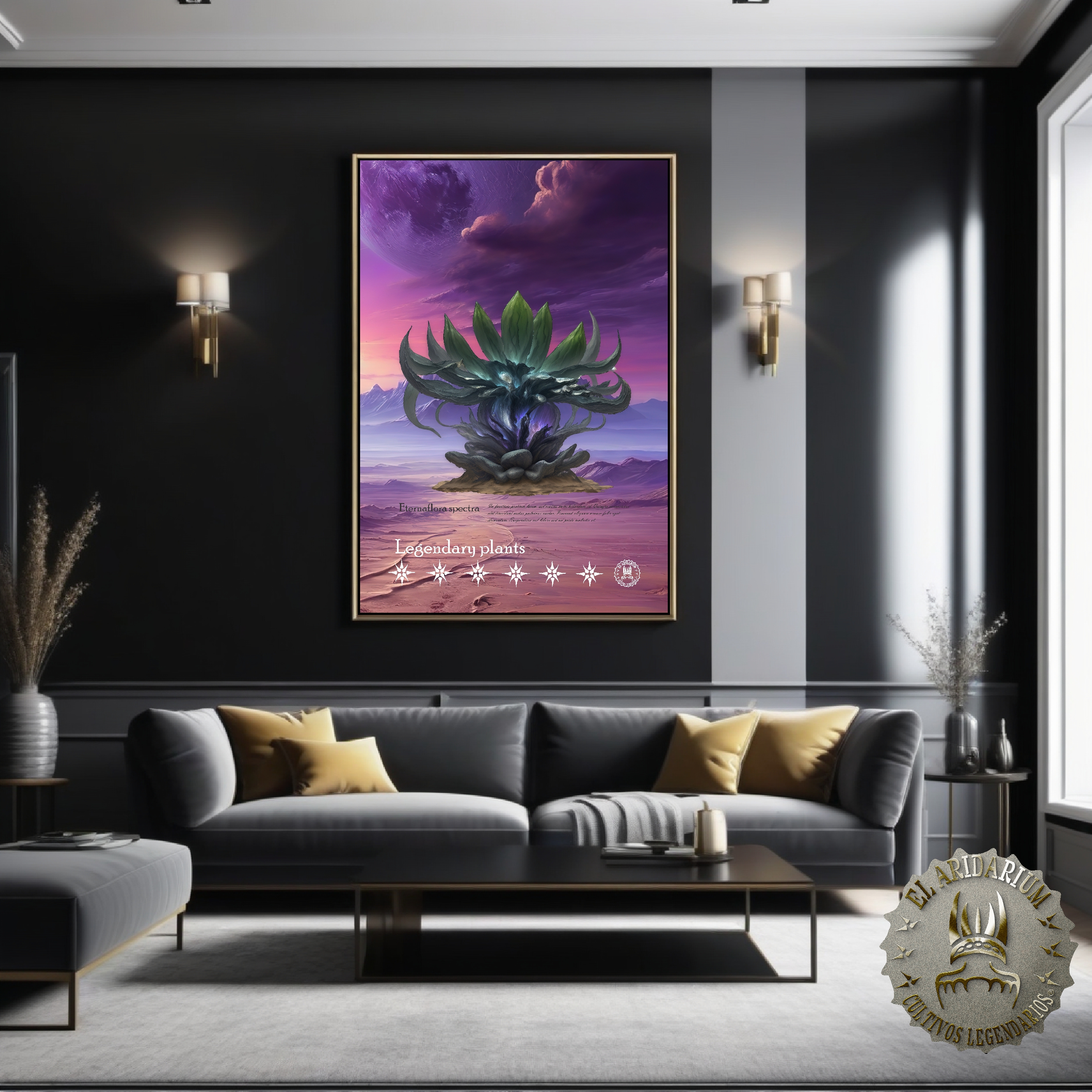 Flora of the Cosmos: Botanical Posters of Alien Arid Plants, Eternaflora spectra Flora of the Cosmos: Botanical Posters of Alien Arid Plants, Eternaflora spectra