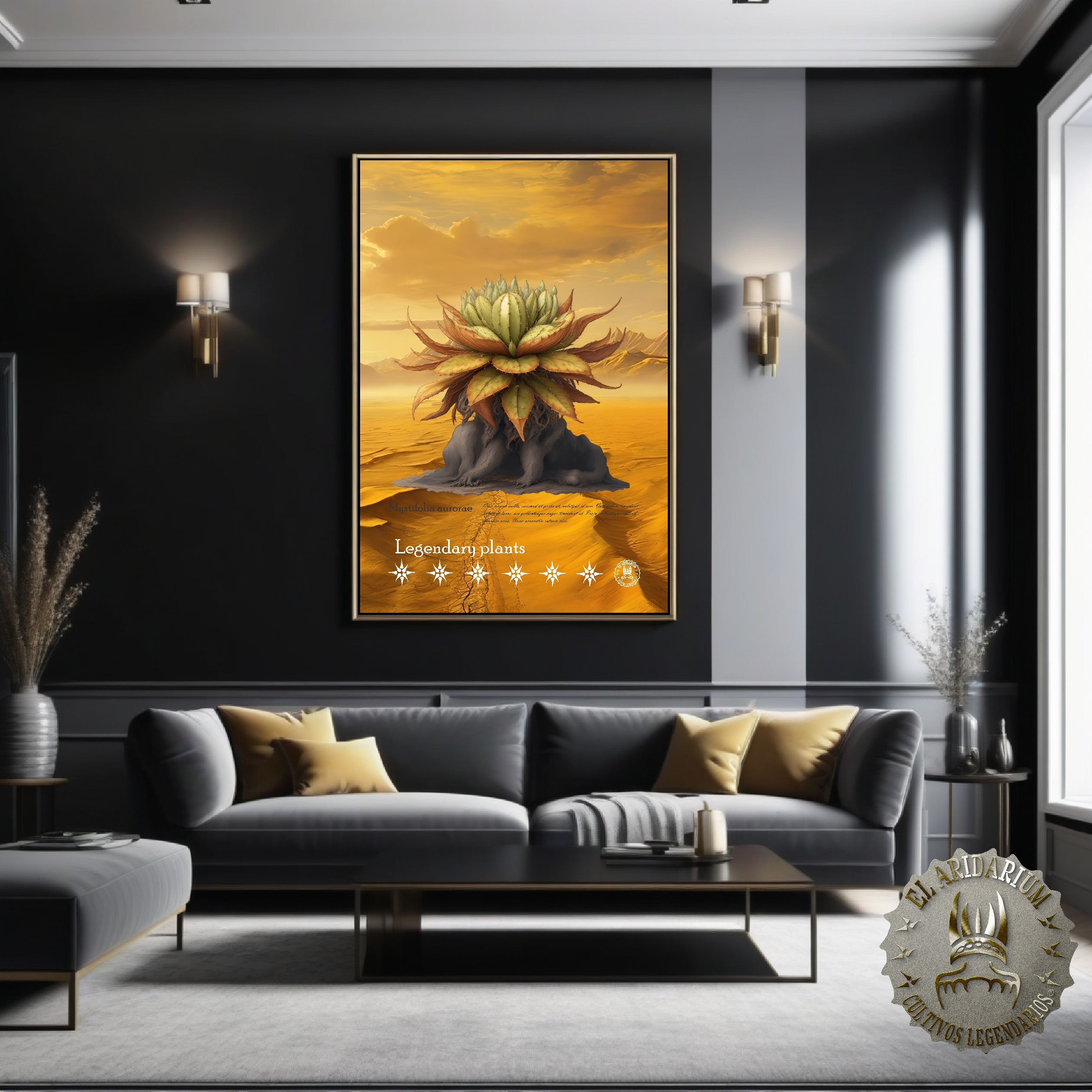 Flora of the Cosmos: Botanical Posters of Alien Arid Plants, Mystifolia aurorae product thumbnail image Flora of the Cosmos: Botanical Posters of Alien Arid Plants, Mystifolia aurorae product thumbnail image