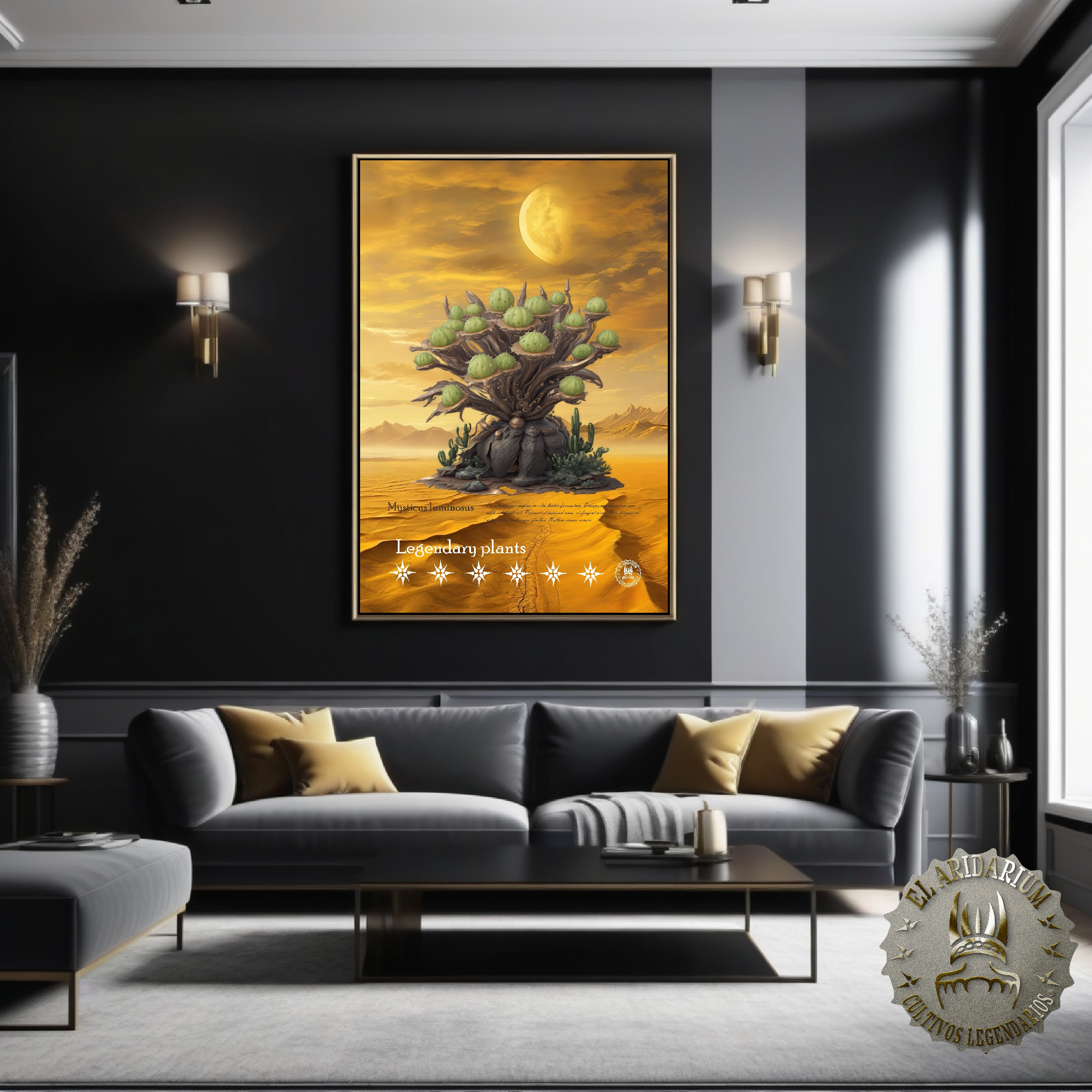 Flora of the Cosmos: Botanical Posters of Alien Arid Plants, Mysticus luminosus product thumbnail image Flora of the Cosmos: Botanical Posters of Alien Arid Plants, Mysticus luminosus product thumbnail image