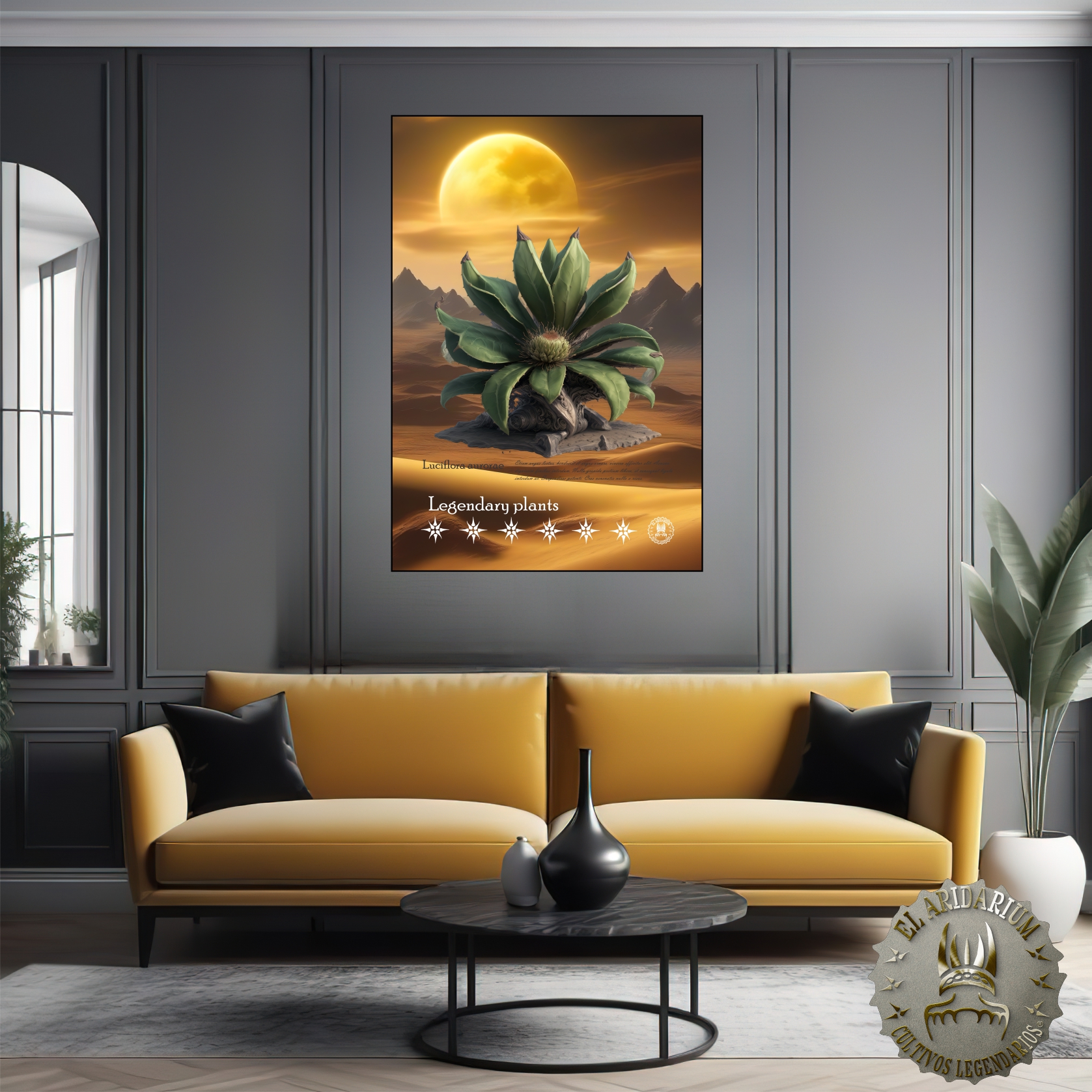 Flora of the Cosmos: Botanical Posters of Alien Arid Plants, Luciflora aurorae product thumbnail image Flora of the Cosmos: Botanical Posters of Alien Arid Plants, Luciflora aurorae product thumbnail image