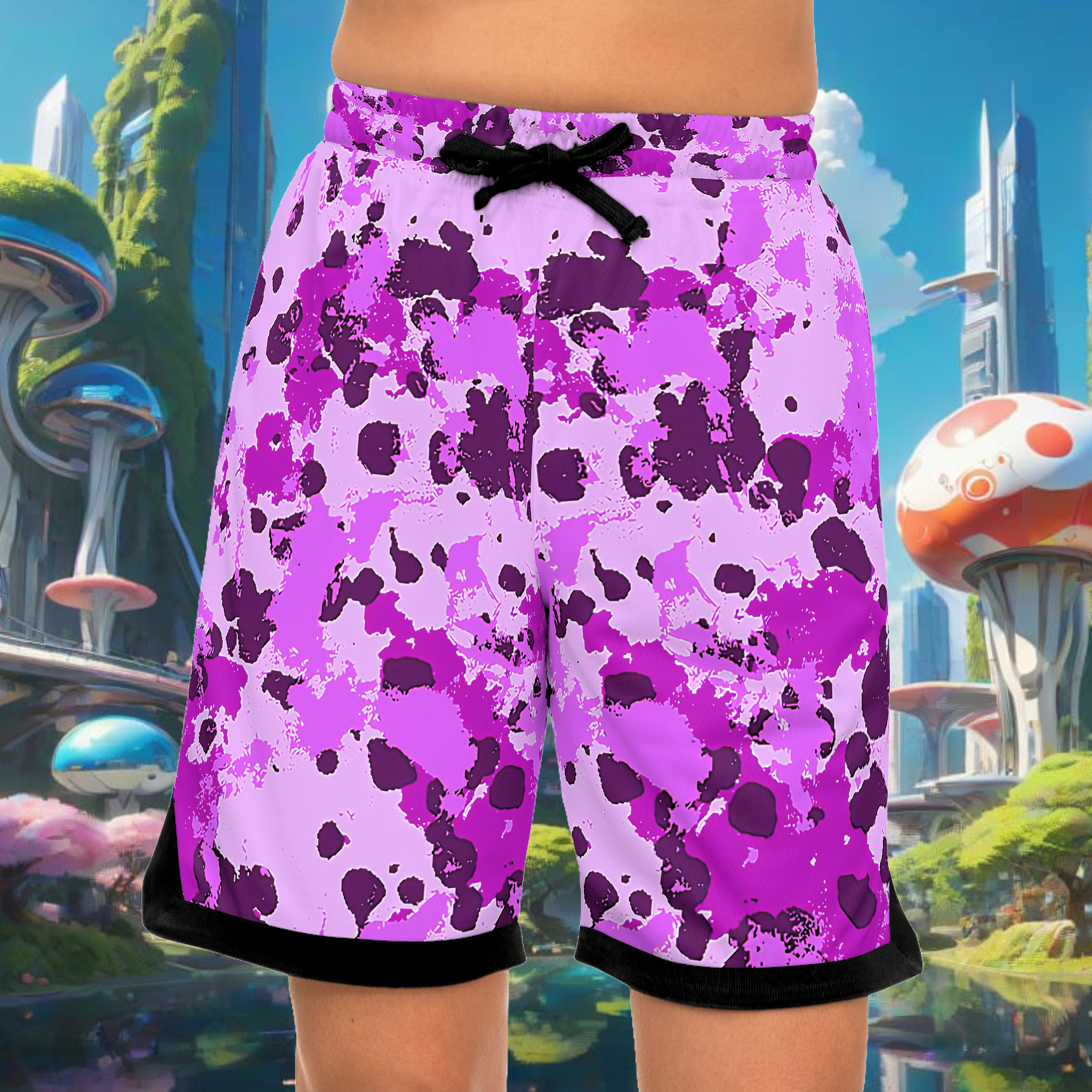 Battle Rogue - Basketball Rib Shorts for Active Lifestyle product thumbnail image Battle Rogue - Basketball Rib Shorts for Active Lifestyle product thumbnail image