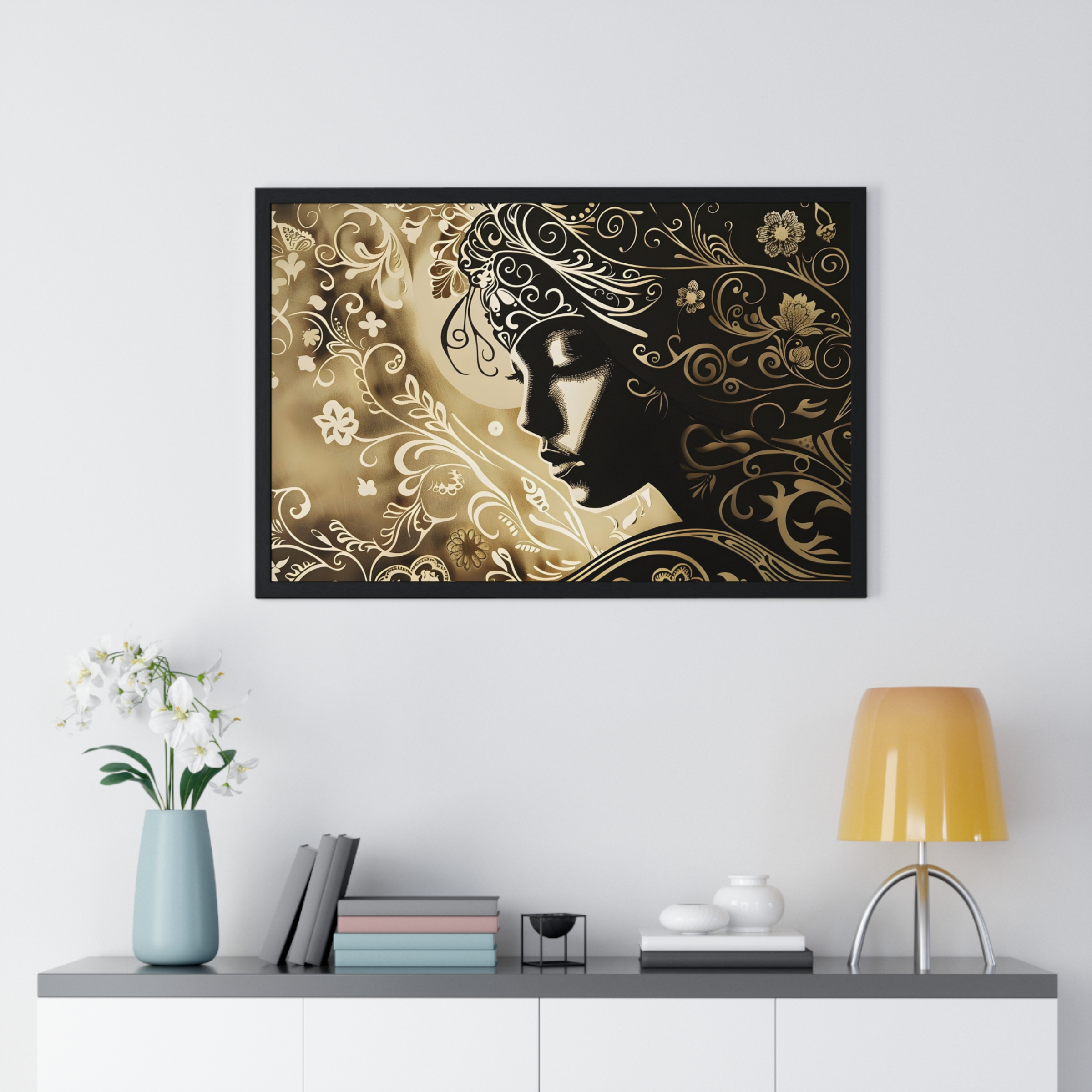 Queen of Sheeba Queen Horizontal Framed Poster product thumbnail image