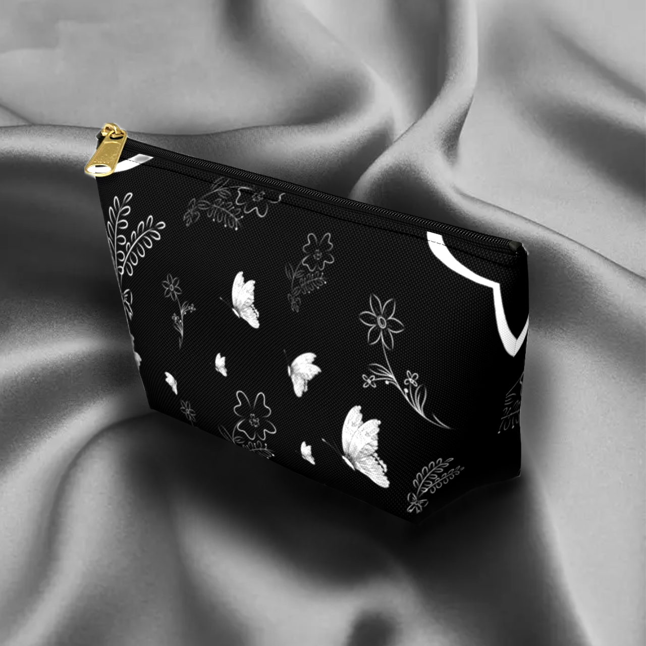 Butterfly Blossom Accessory Pouch product thumbnail image Butterfly Blossom Accessory Pouch product thumbnail image