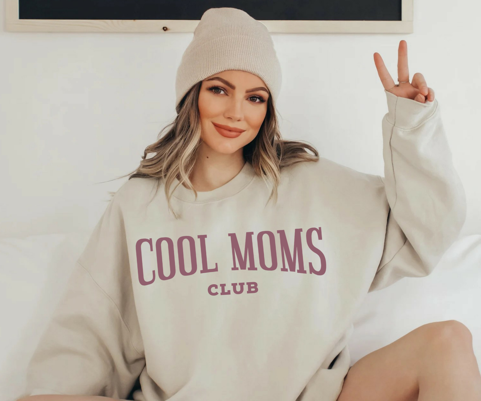Cool Moms club sweatshirt, trendy mom, mom life, gifts for mom, trendy crewneck, i'm a cool mom