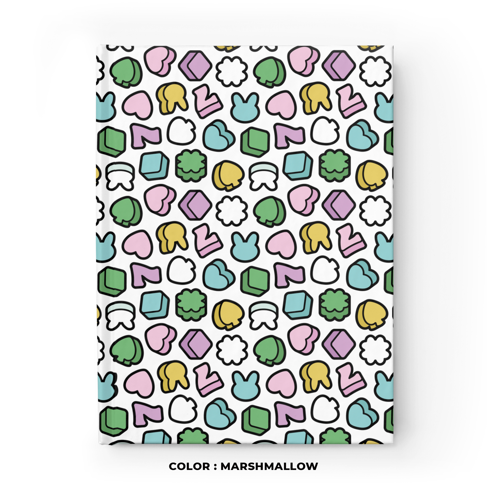 Good Luck Charms Journal Notebook in Marshmallow product thumbnail image Good Luck Charms Journal Notebook in Marshmallow product thumbnail image