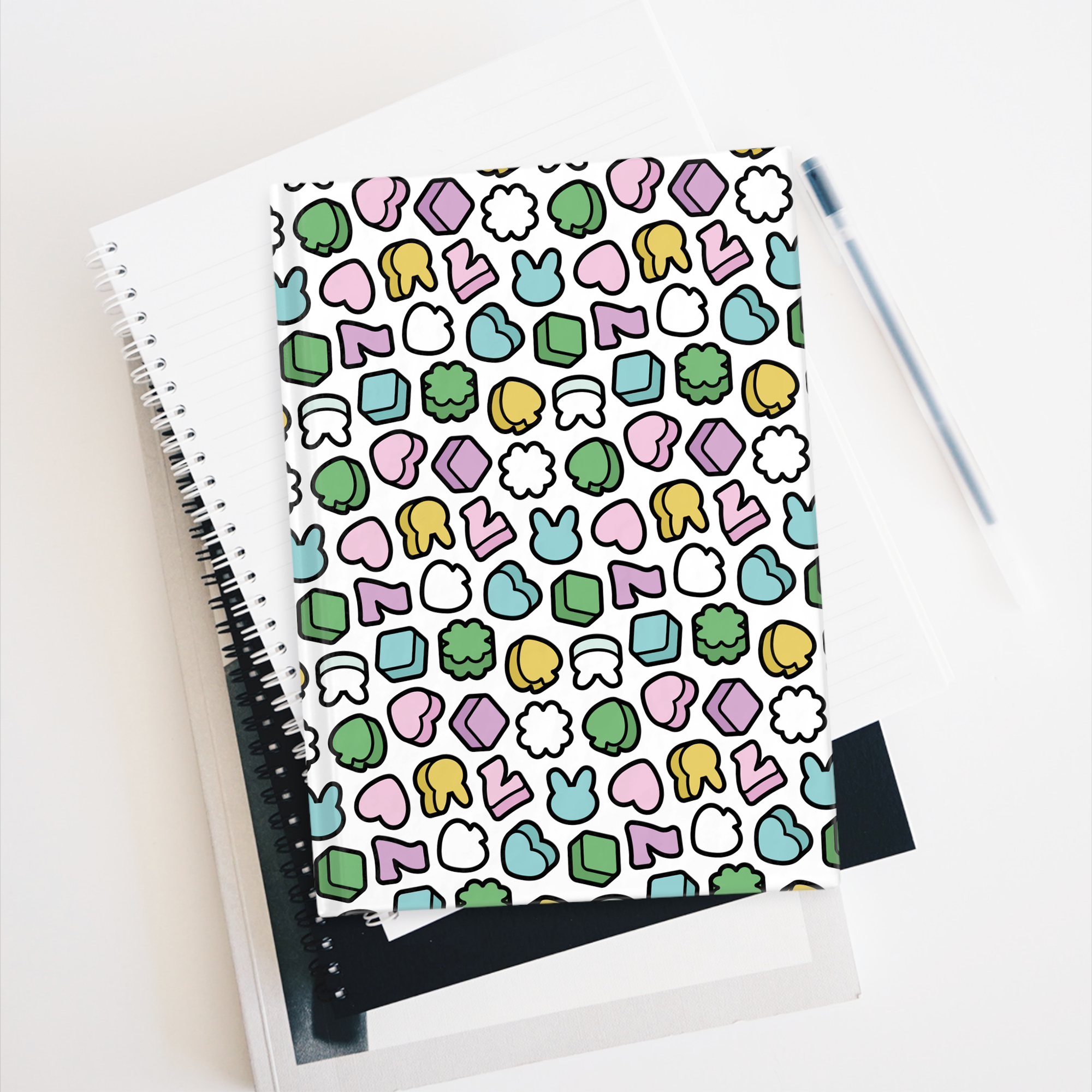Good Luck Charms Journal Notebook in Marshmallow product thumbnail image Good Luck Charms Journal Notebook in Marshmallow product thumbnail image