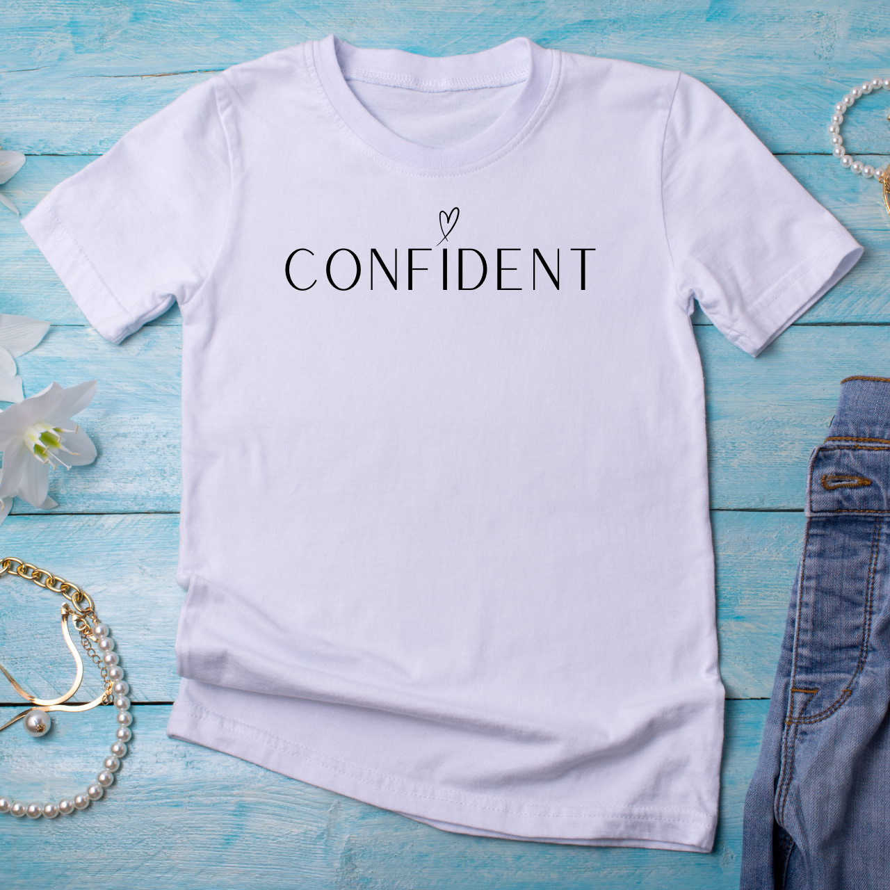 The Confident Boyfriend Tee for Women product thumbnail image The Confident Boyfriend Tee for Women product thumbnail image