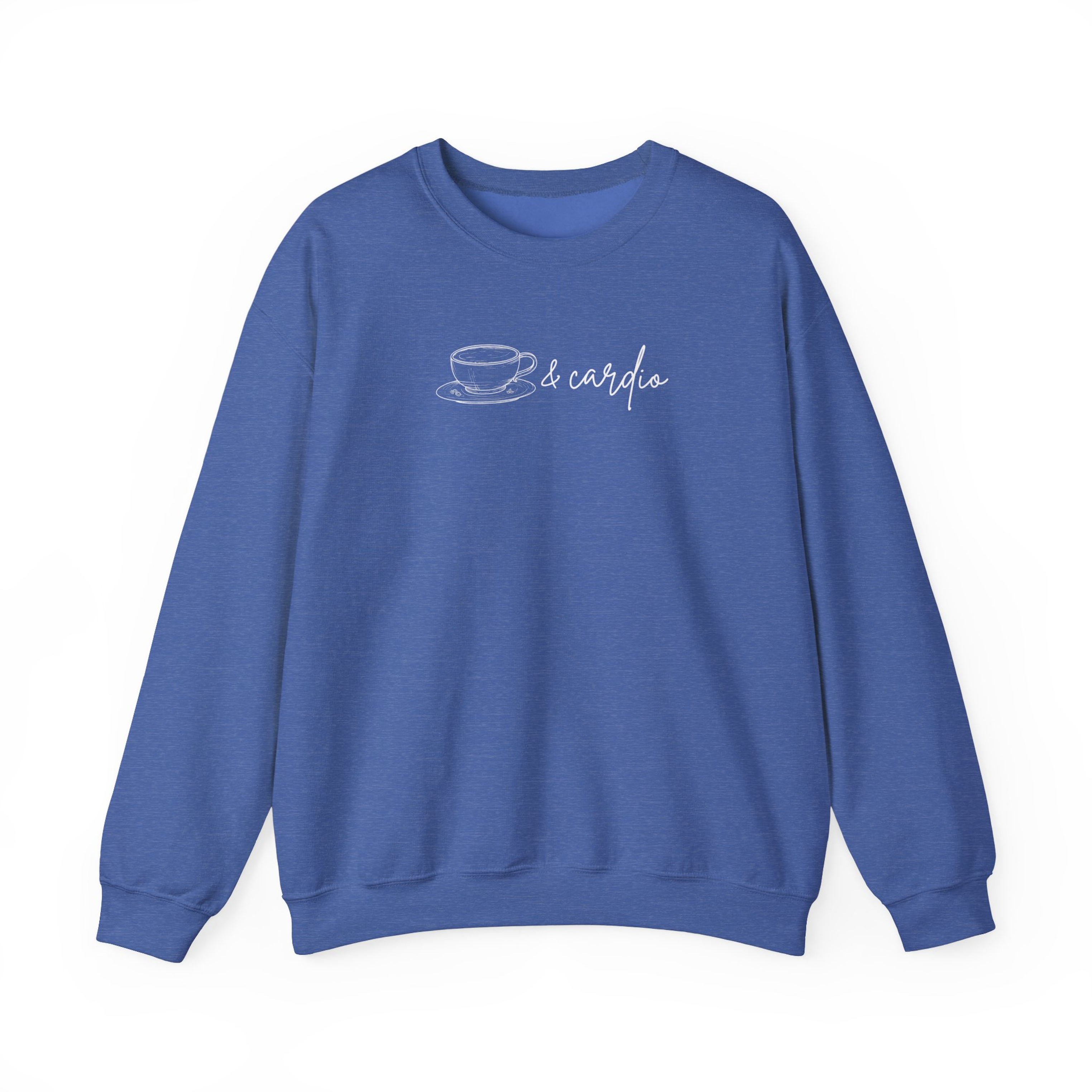 Coffee & Cardio Crewneck Sweatshirt product thumbnail image Coffee & Cardio Crewneck Sweatshirt product thumbnail image