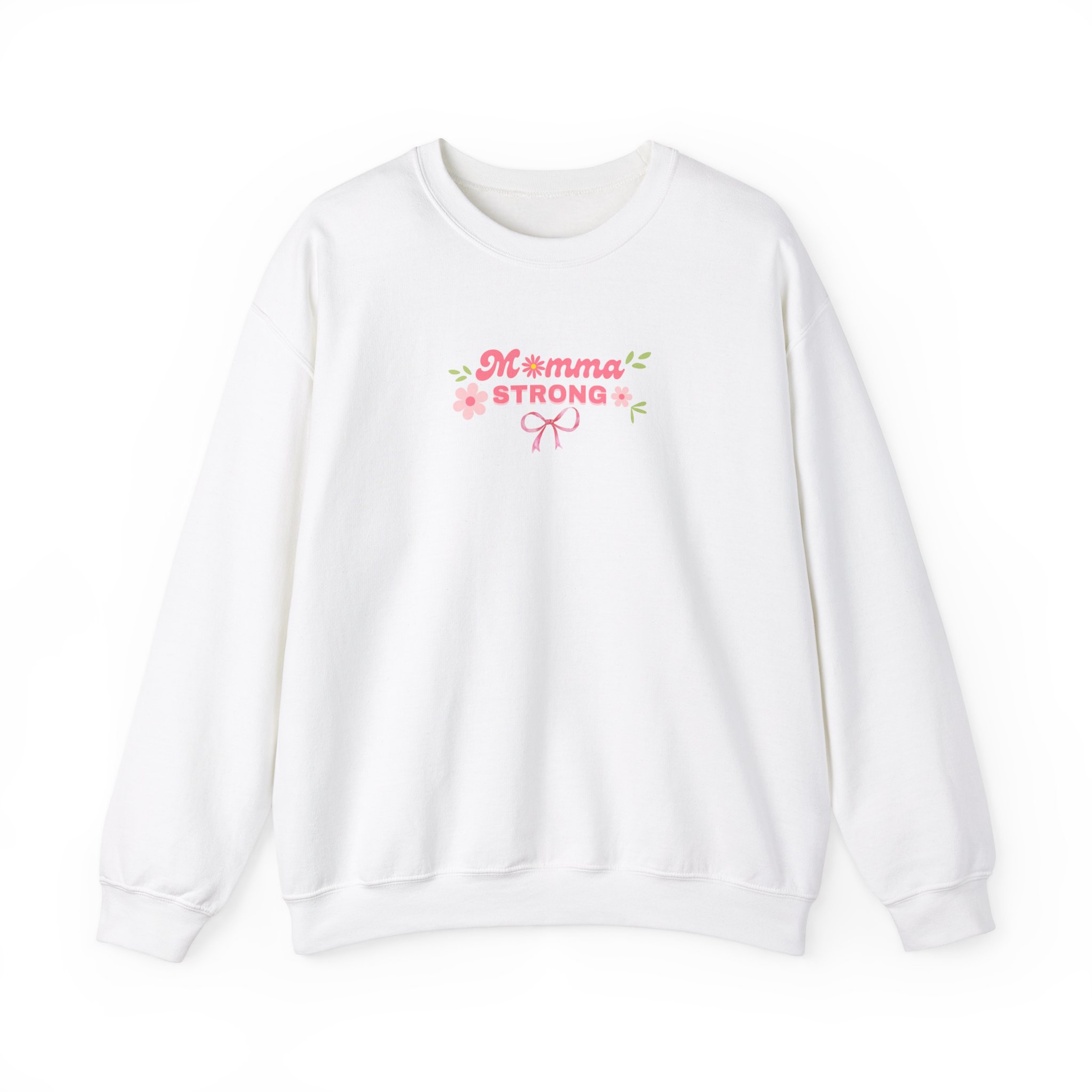 Momma Strong Cozy Crewneck Sweatshirt product thumbnail image Momma Strong Cozy Crewneck Sweatshirt product thumbnail image
