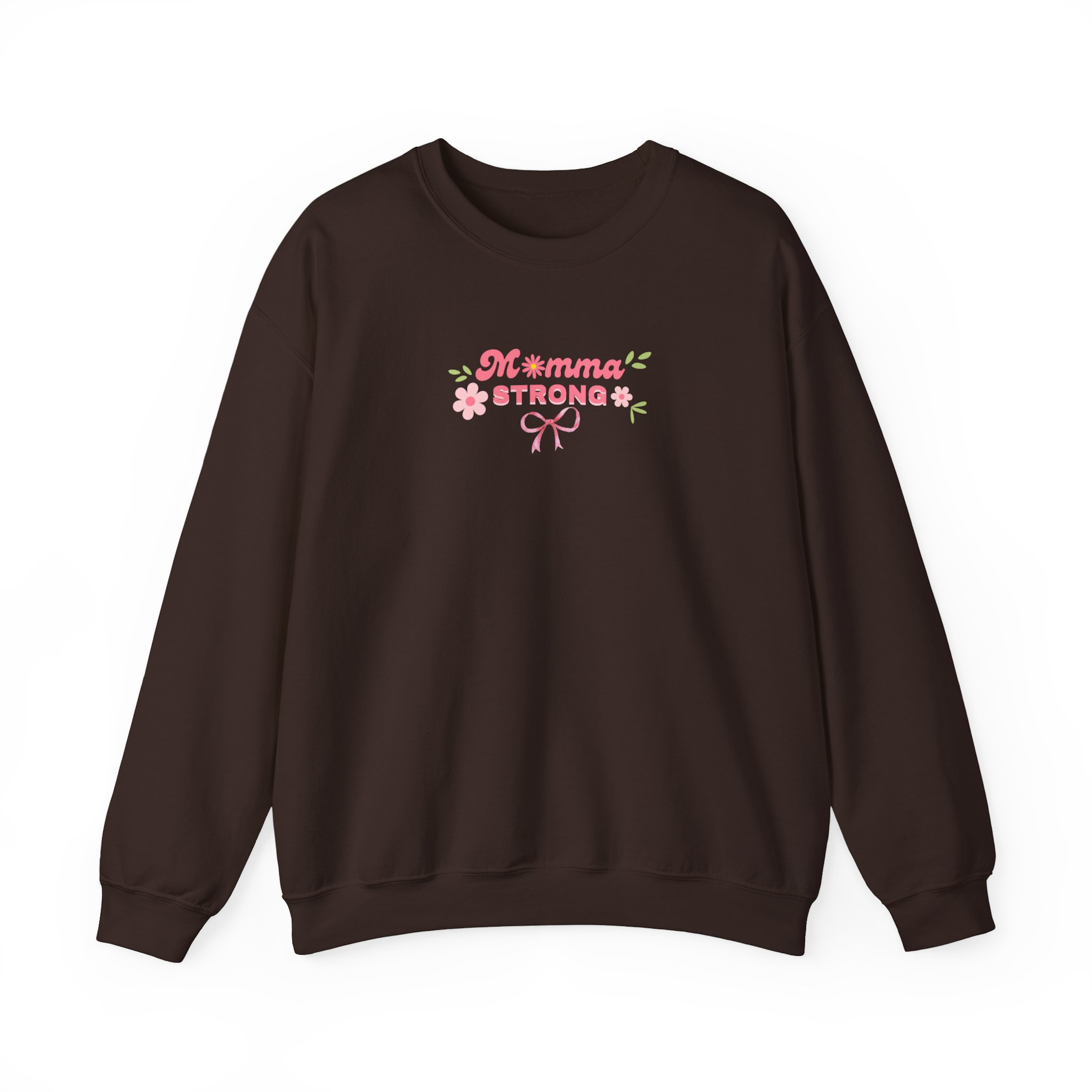 Momma Strong Cozy Crewneck Sweatshirt product thumbnail image Momma Strong Cozy Crewneck Sweatshirt product thumbnail image