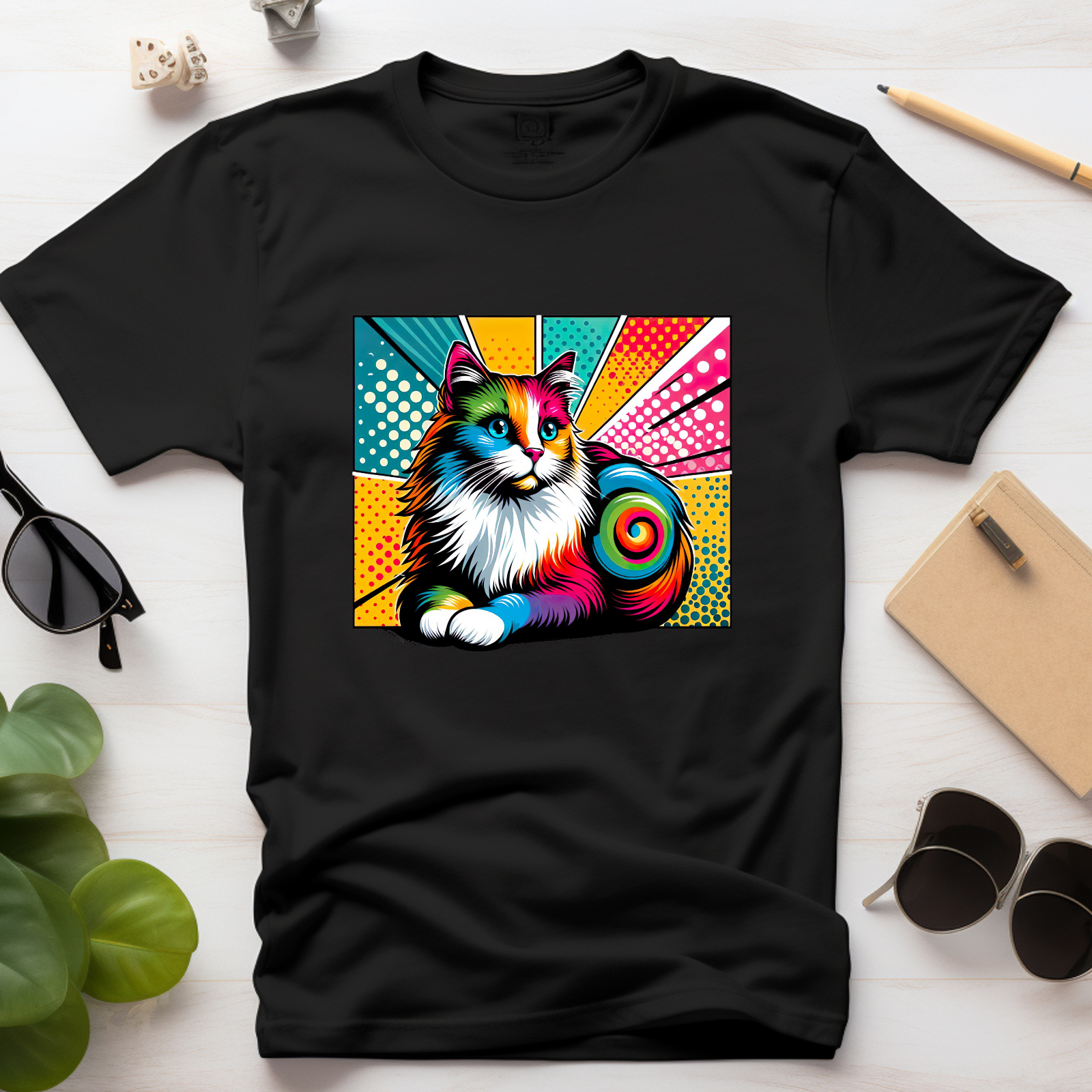 Pop Art Kitty Unisex Tee Pop Art Kitty Unisex Tee