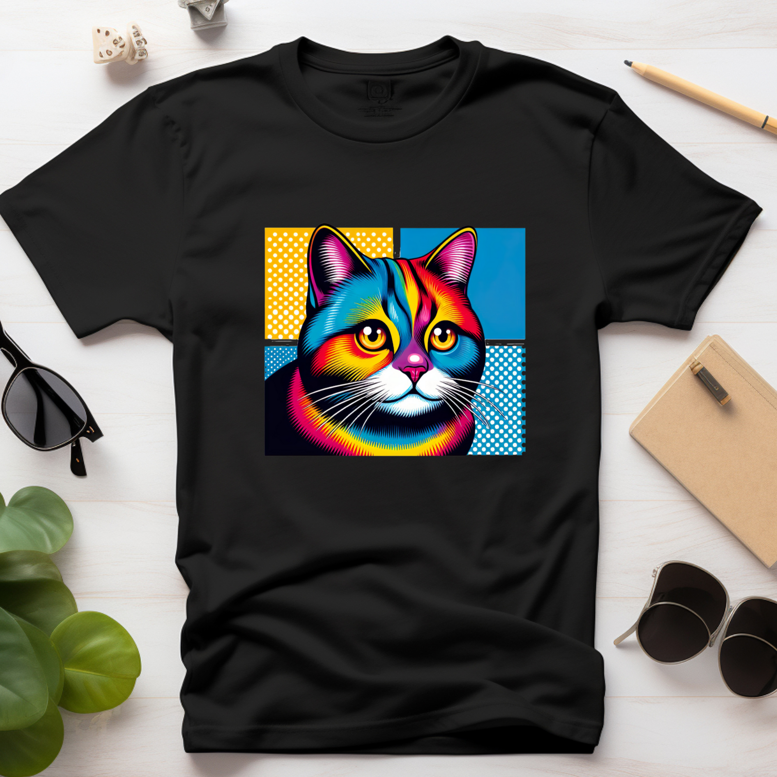 Pop Art Kitty Unisex Tee Pop Art Kitty Unisex Tee