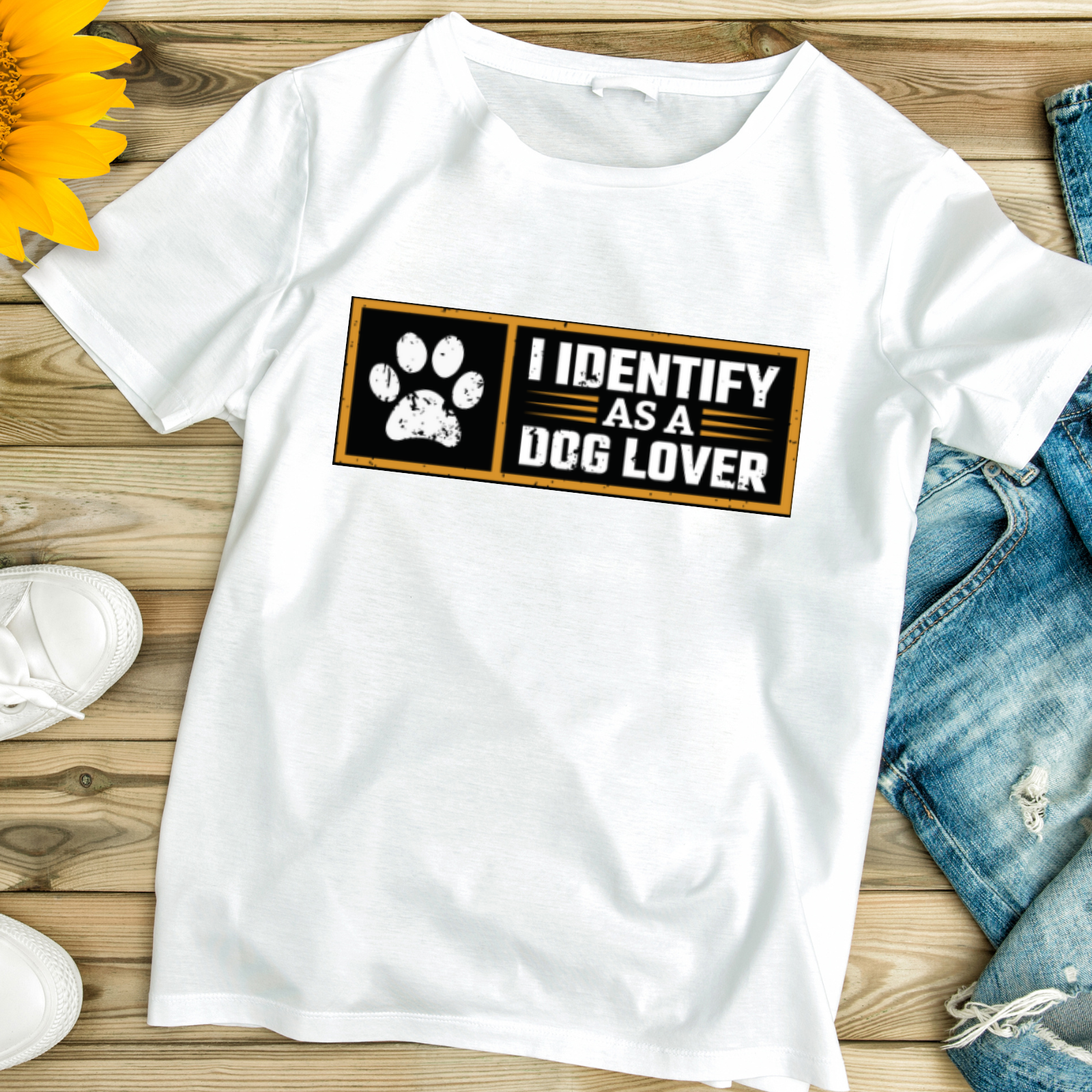 I Identify as a Dog Lover - Dog Lover Unisex T-Shirt I Identify as a Dog Lover - Dog Lover Unisex T-Shirt